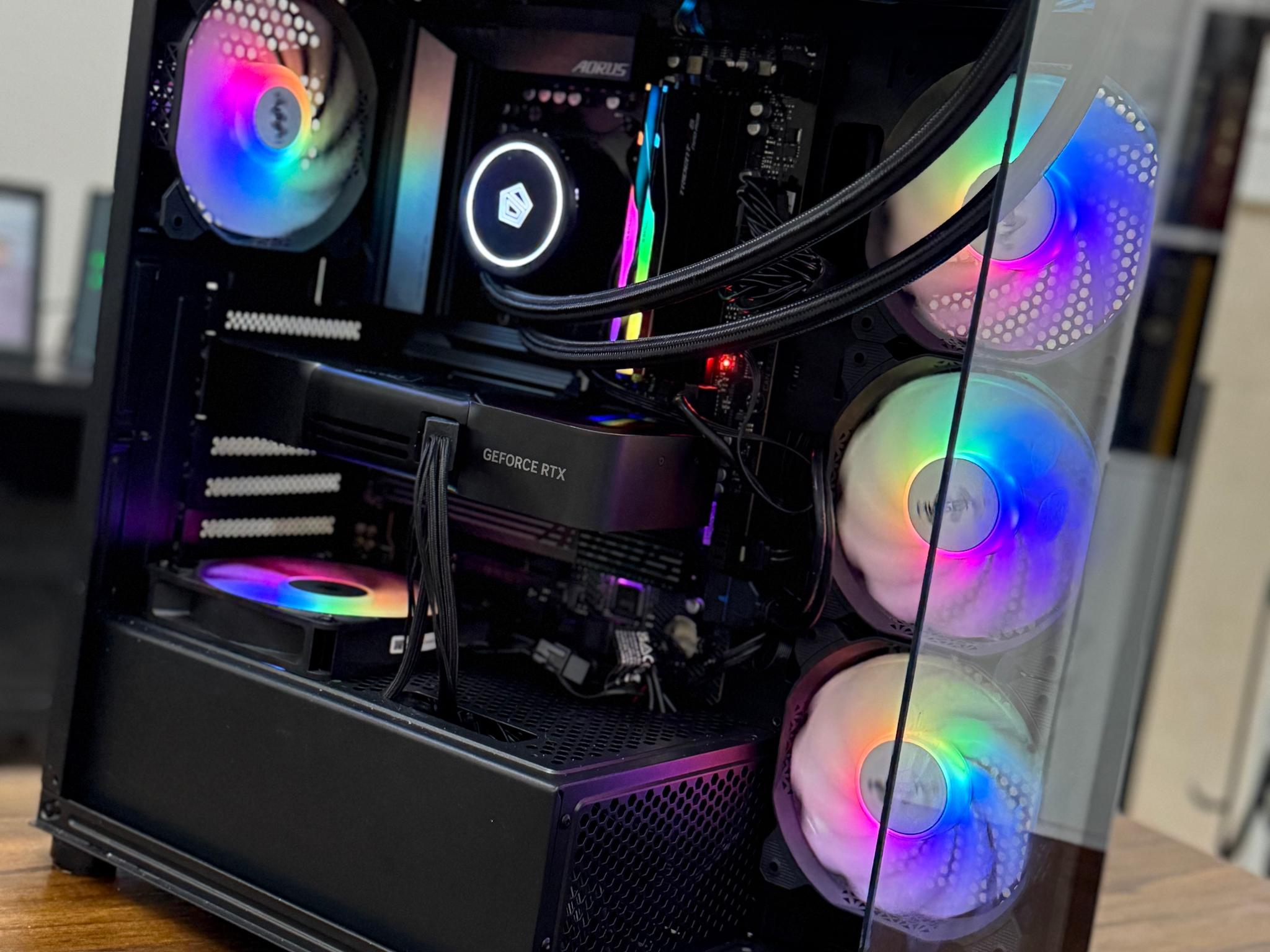 GeForce RTX 5070, AMD Ryzen 9 7950X3D