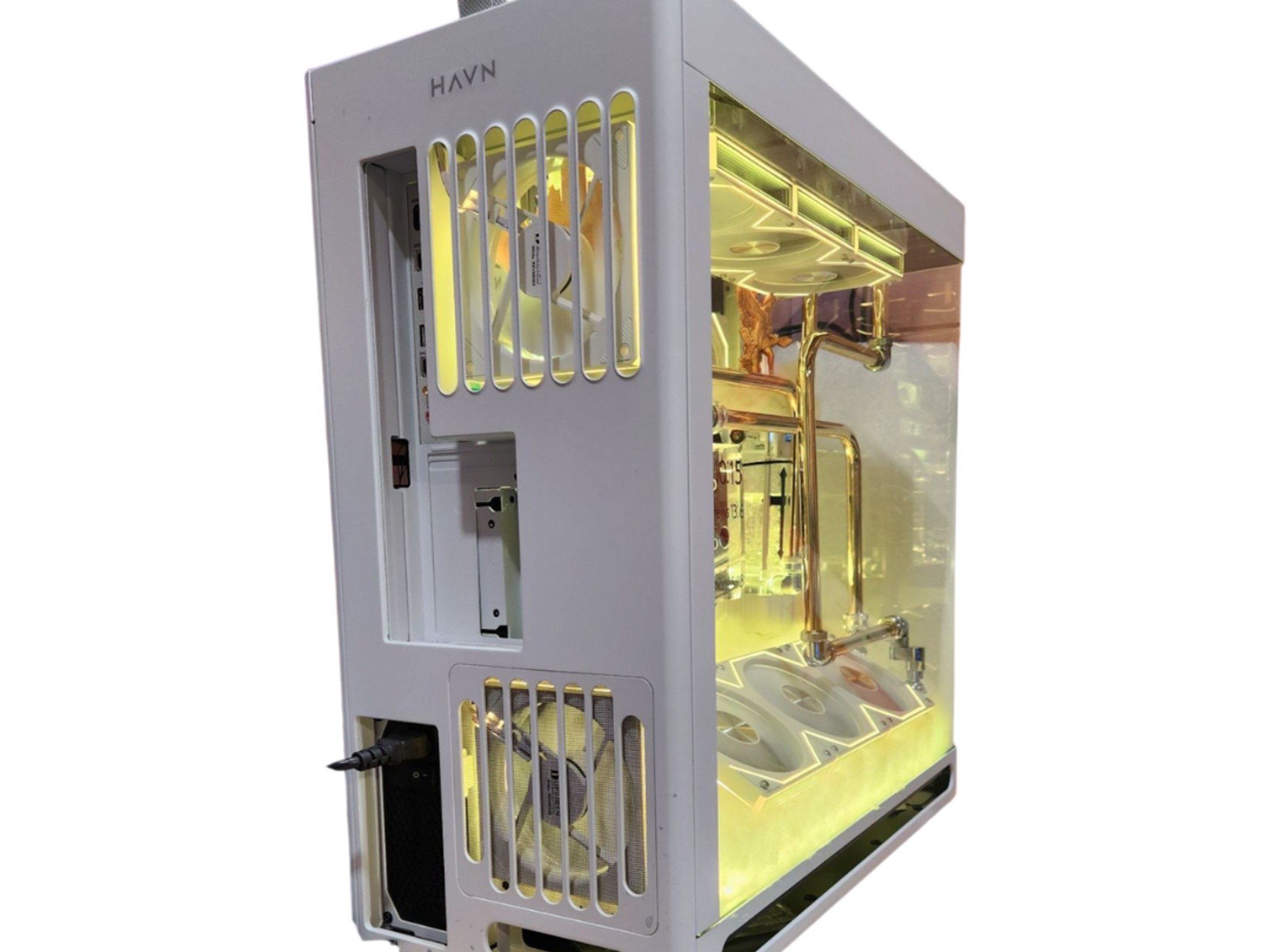 🚨BLACK FRIDAY🚨: RTX 4090 | Intel i9 14900K | 64GB RAM | 4TB SSD | 11 RGB Fans | White Gaming PC