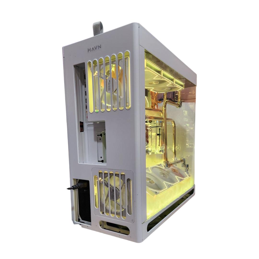 🚨BLACK FRIDAY🚨: RTX 4090 | Intel i9 14900K | 64GB RAM | 4TB SSD | 11 RGB Fans | White Gaming PC