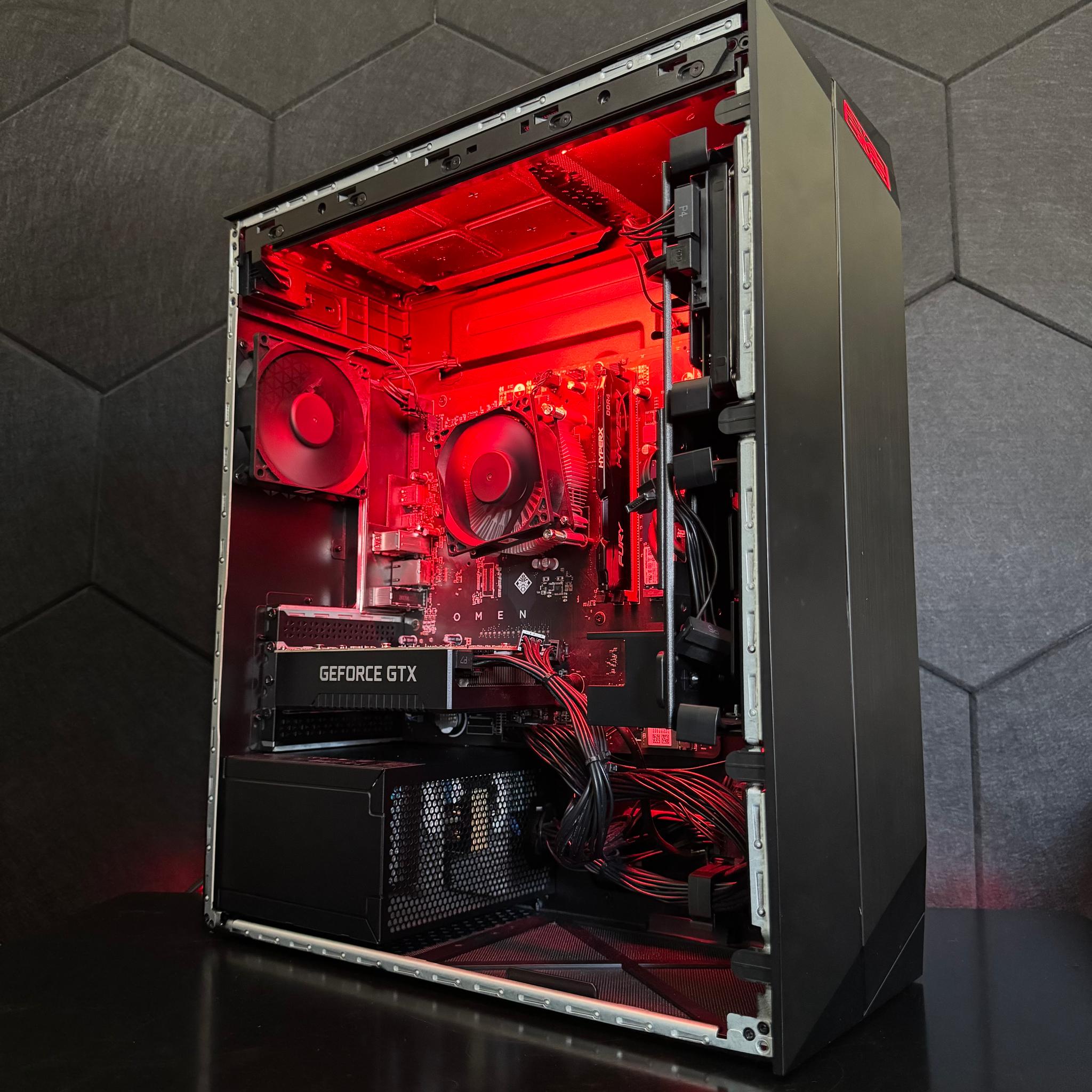 GTX 1660 Ti, i7-9700, 16GB RAM, 256GB SSD + 1TB HDD, Wi-Fi Gaming PC