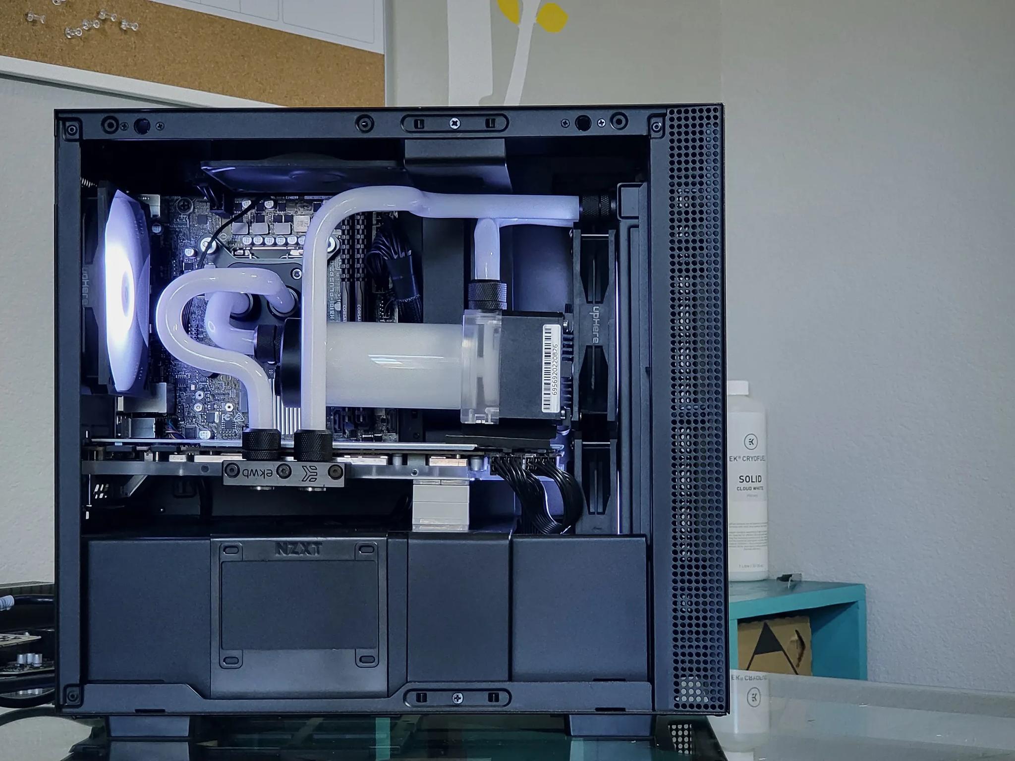 I7 8700K/ 1080Ti Gaming PC Computer Water Cooled 