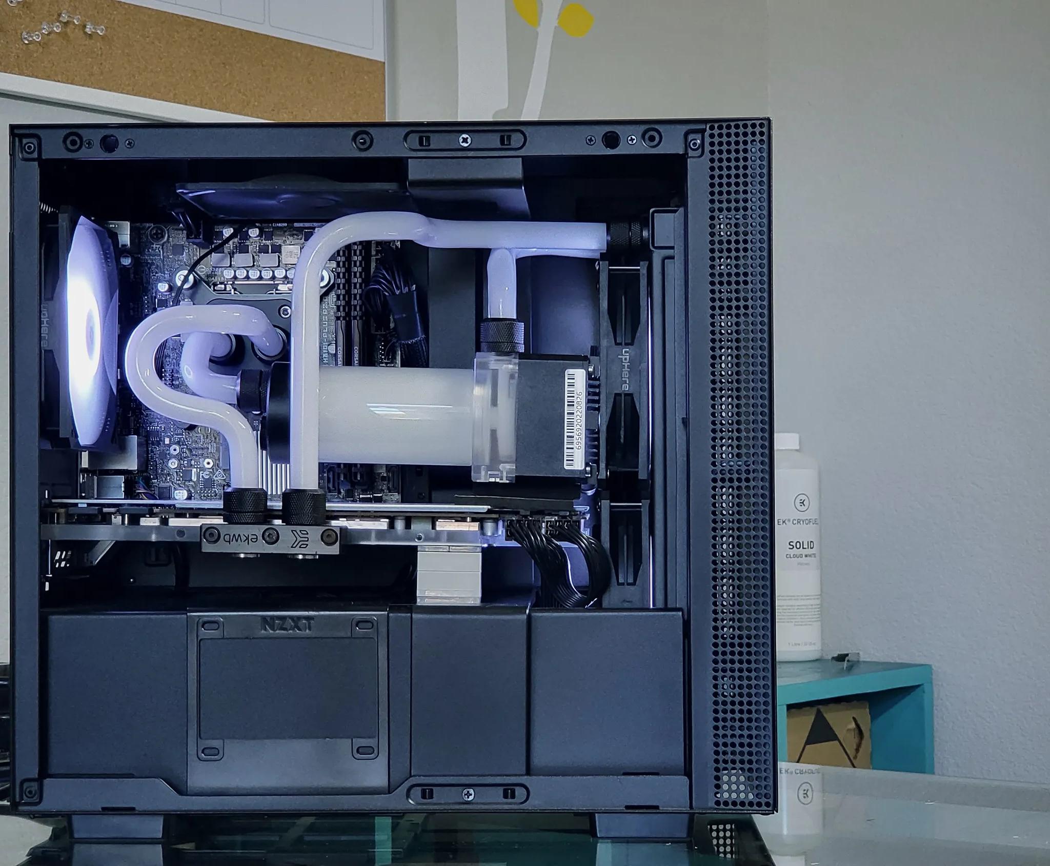 I7 8700K/ 1080Ti Gaming PC Computer Water Cooled 
