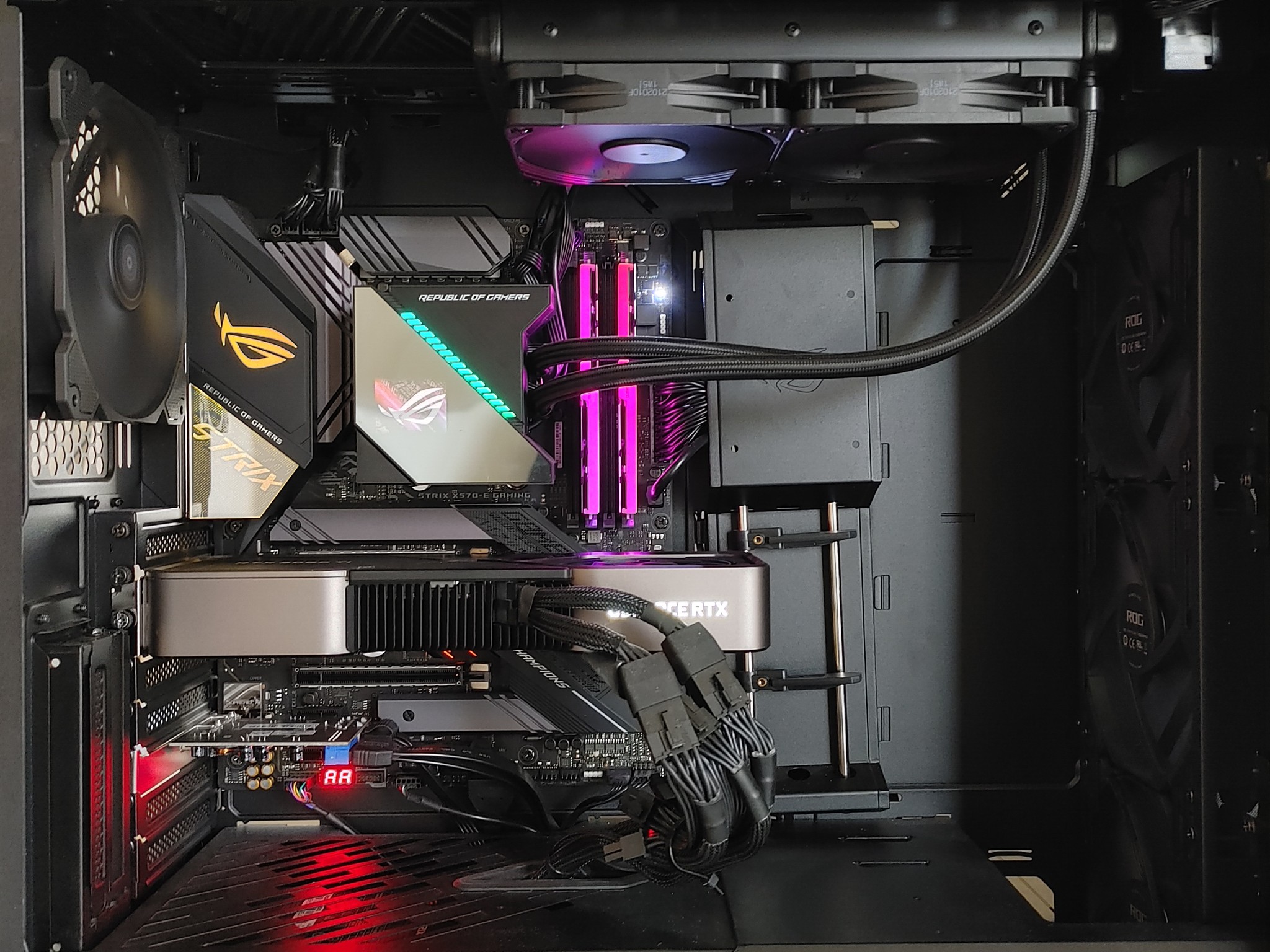 High End ASUS ROG Gaming PC Ryzen 9 5900x RTX 3080Ti 32GB RAM 1TB SSD