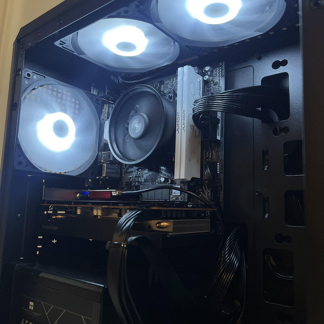 🔥SALE🔥R5-5600|RX 7600|32GB RAM|1TB M.2 -DeepHuo Brand NEW Pre-Built PC