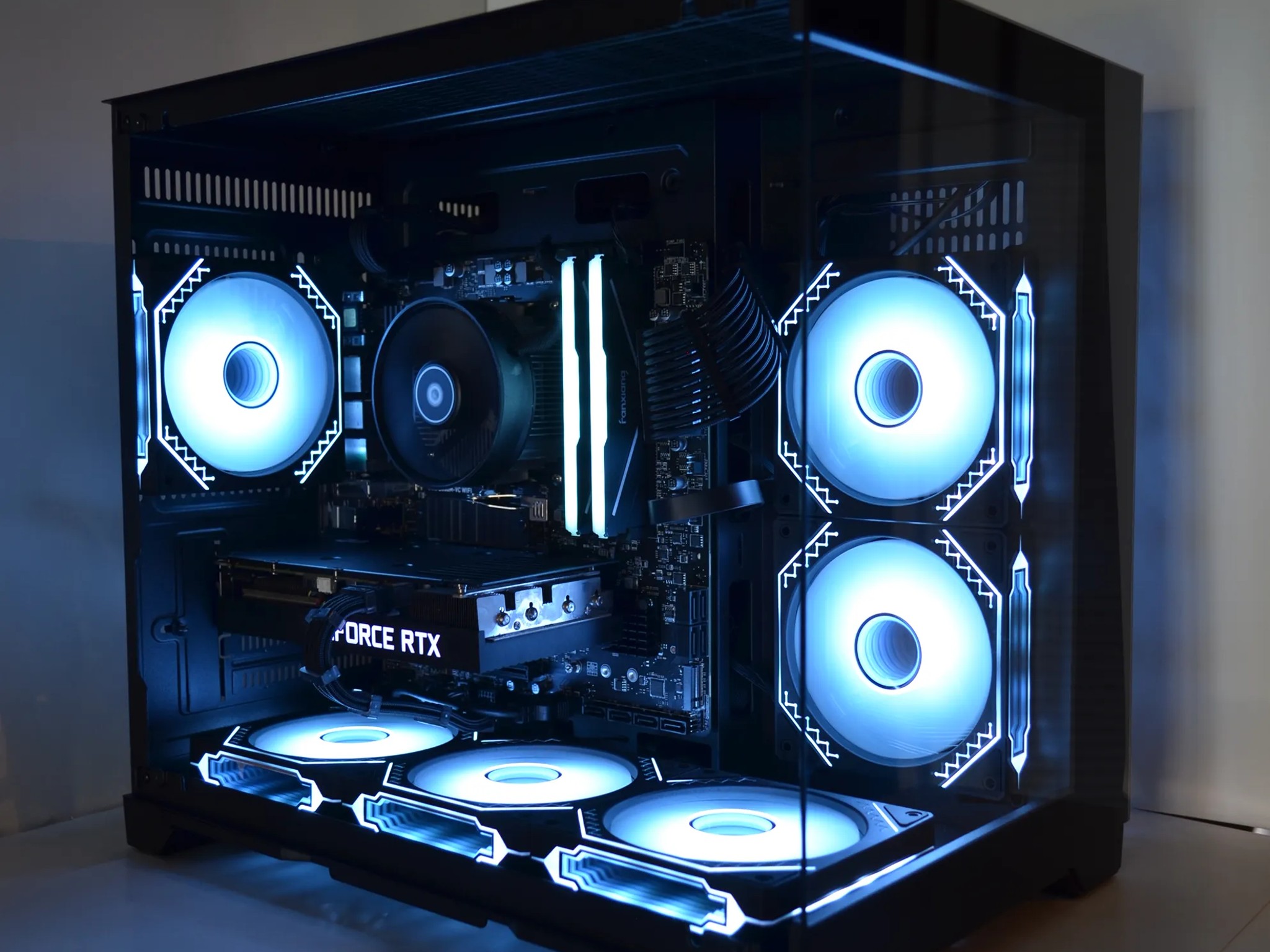 👾Dark knight⚔️ RTX 3060Ti - Ryzen 5 5500 - 1tb NVMe SSd - 16gb 3600Mhz RAM