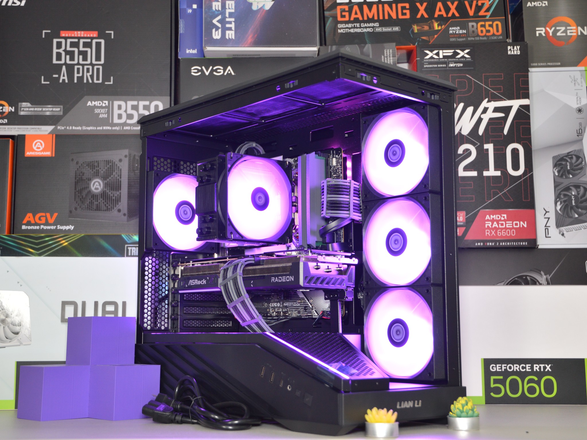 ⚫⚫ | RX 9070 16GB | RYZEN 7 7700X | 16 GB DDR5 RAM | 1TB NVME SSD | Royal Knight |