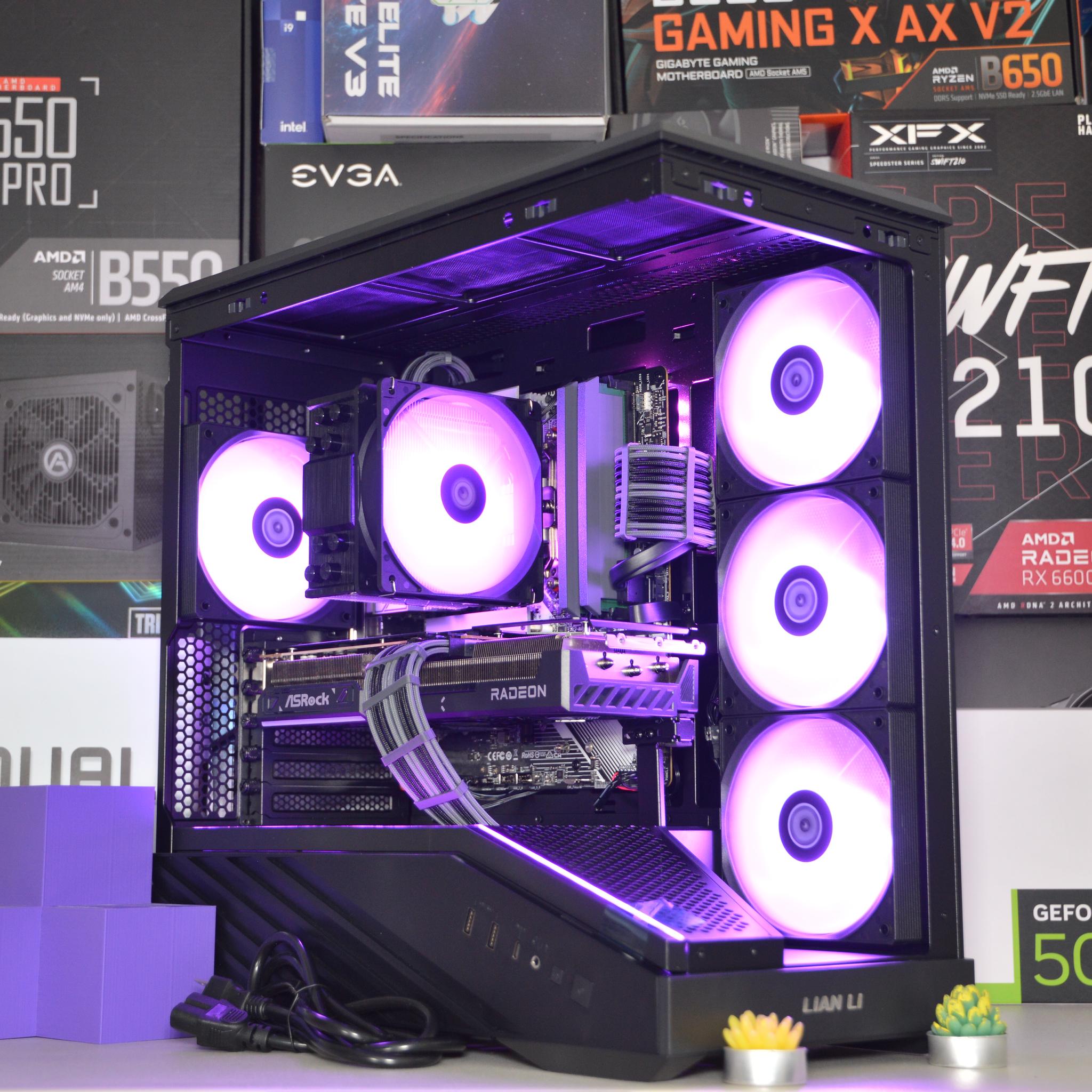 ⚫⚫ | RX 9070 16GB | RYZEN 7 7700X | 16 GB DDR5 RAM | 1TB NVME SSD | Royal Knight |