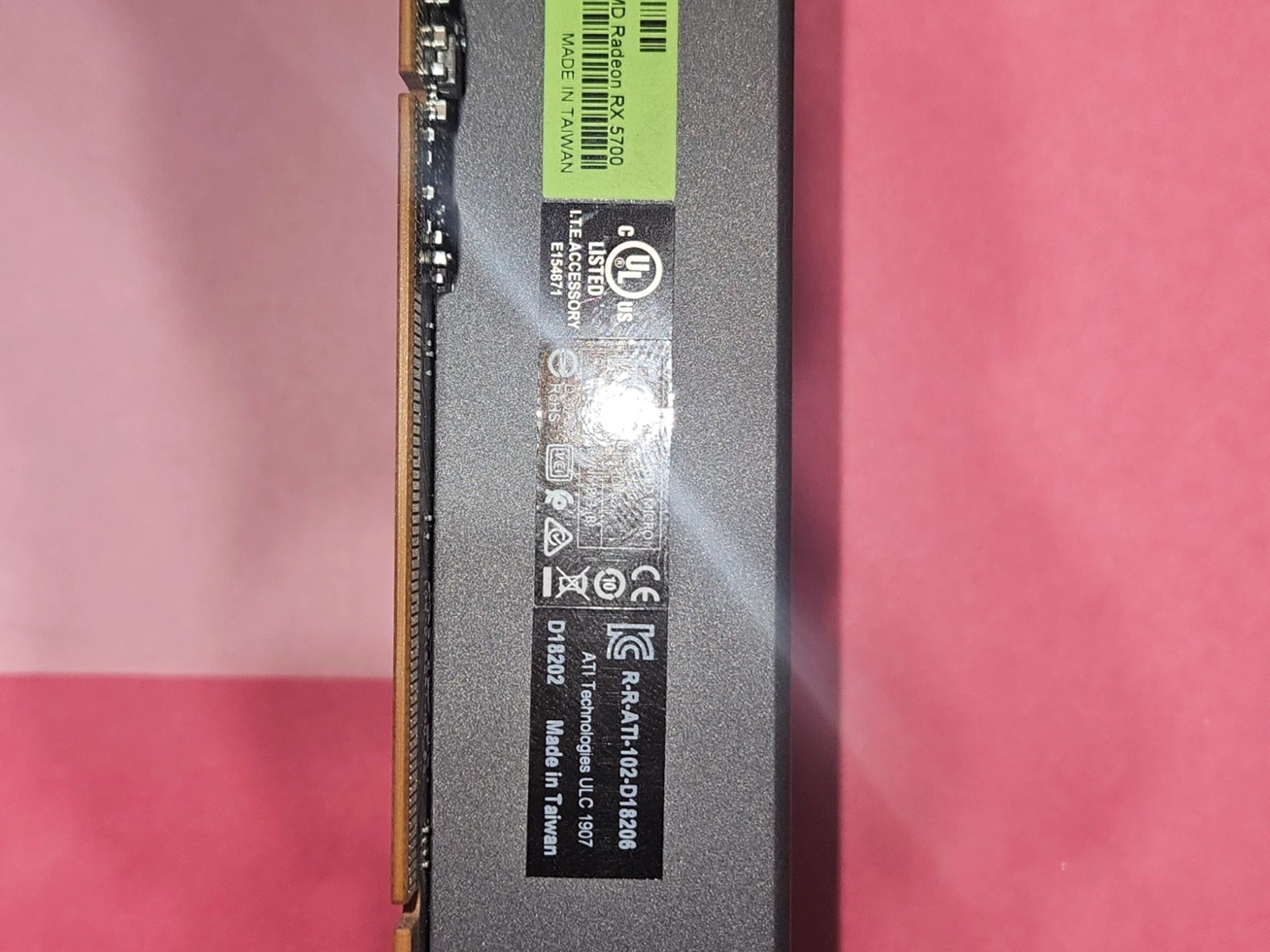 AMD Radeon RX 5700 8GB GDDR6 GPU