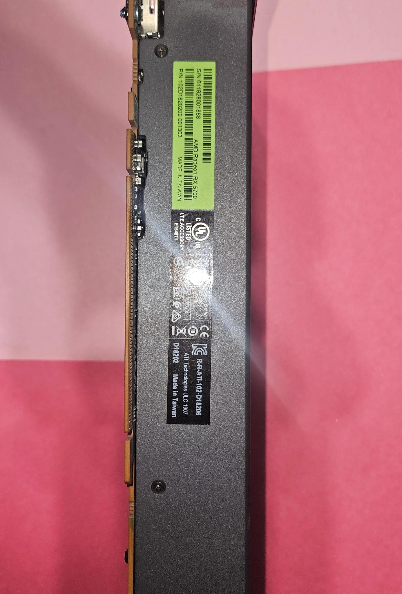 AMD Radeon RX 5700 8GB GDDR6 GPU