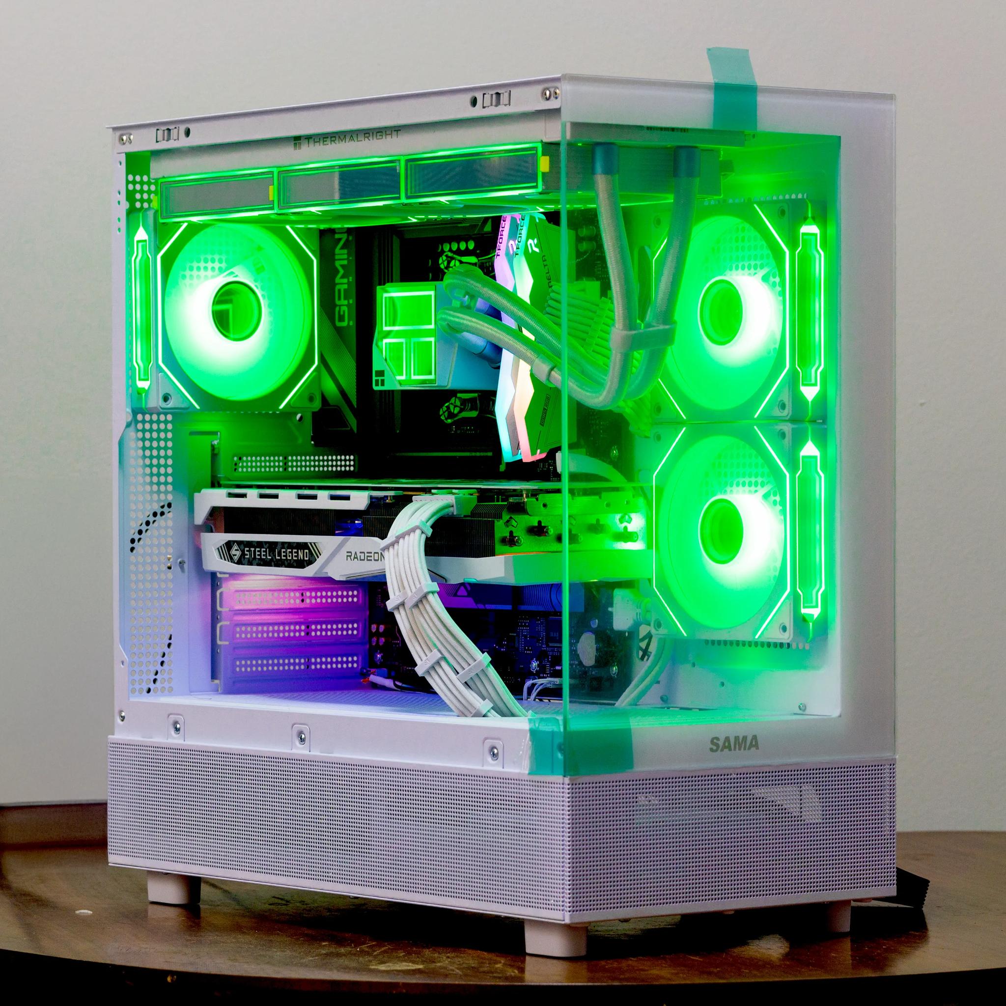 ❄️FROSTBITE❄️ RX 7800XT| Ryzen 5 7500F| AM5| 32GB DDR5| 1TB M.2| WiFi| 1440p/4K Streaming & Gaming