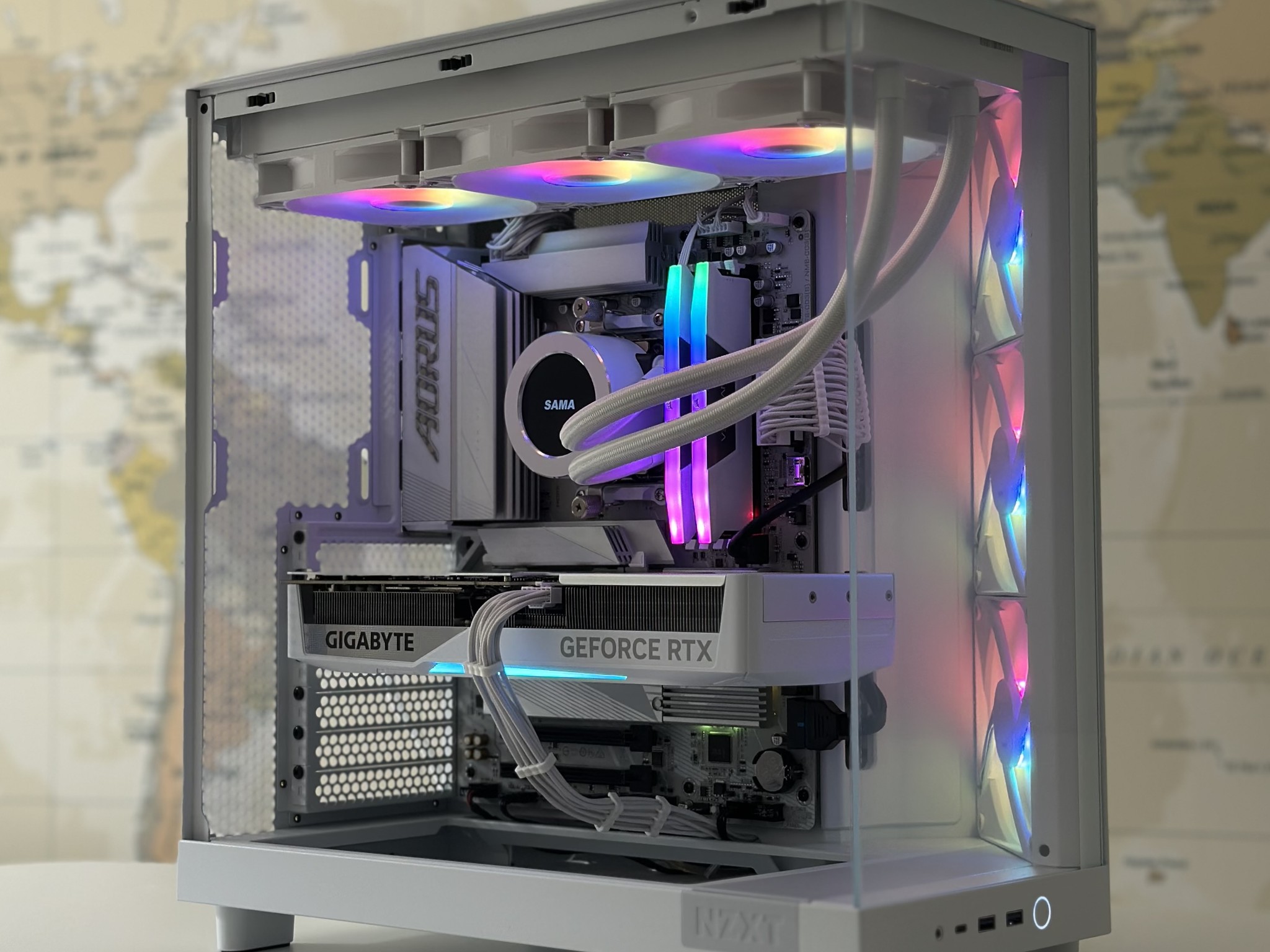 FINAL PRICE DROP CUSTOM ALL WHITE TOP END CUSTOM GAMING PC | RTX 5070TI | RYZEN 9800X3D