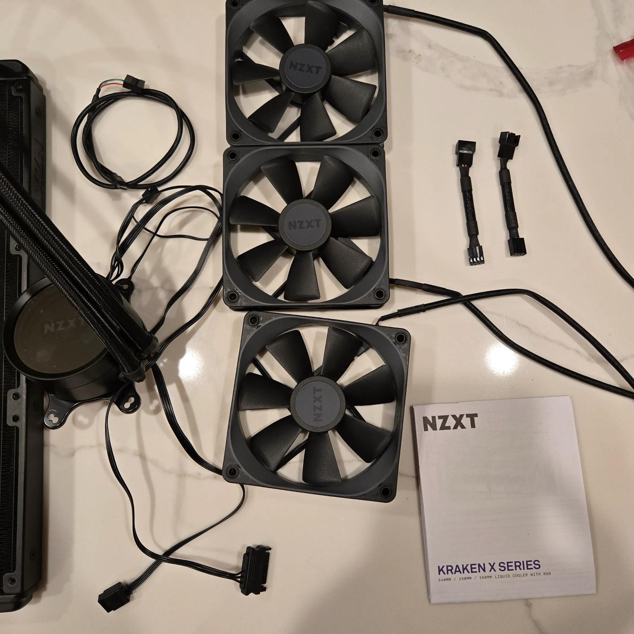 Kraken X73 360mm AIO Cooler