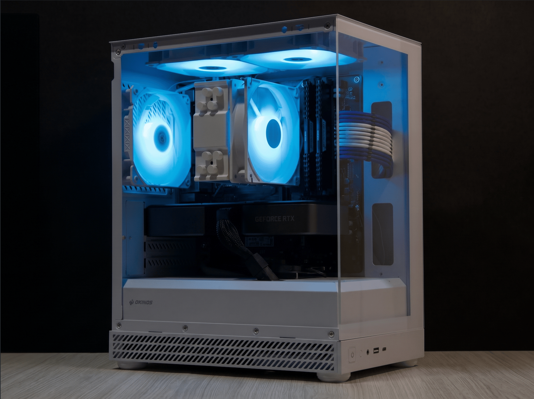 RTX 3070, Ryzen 5 5500, 16GB DDR4, 2TB Storage, WiFi - Custom Gaming PC