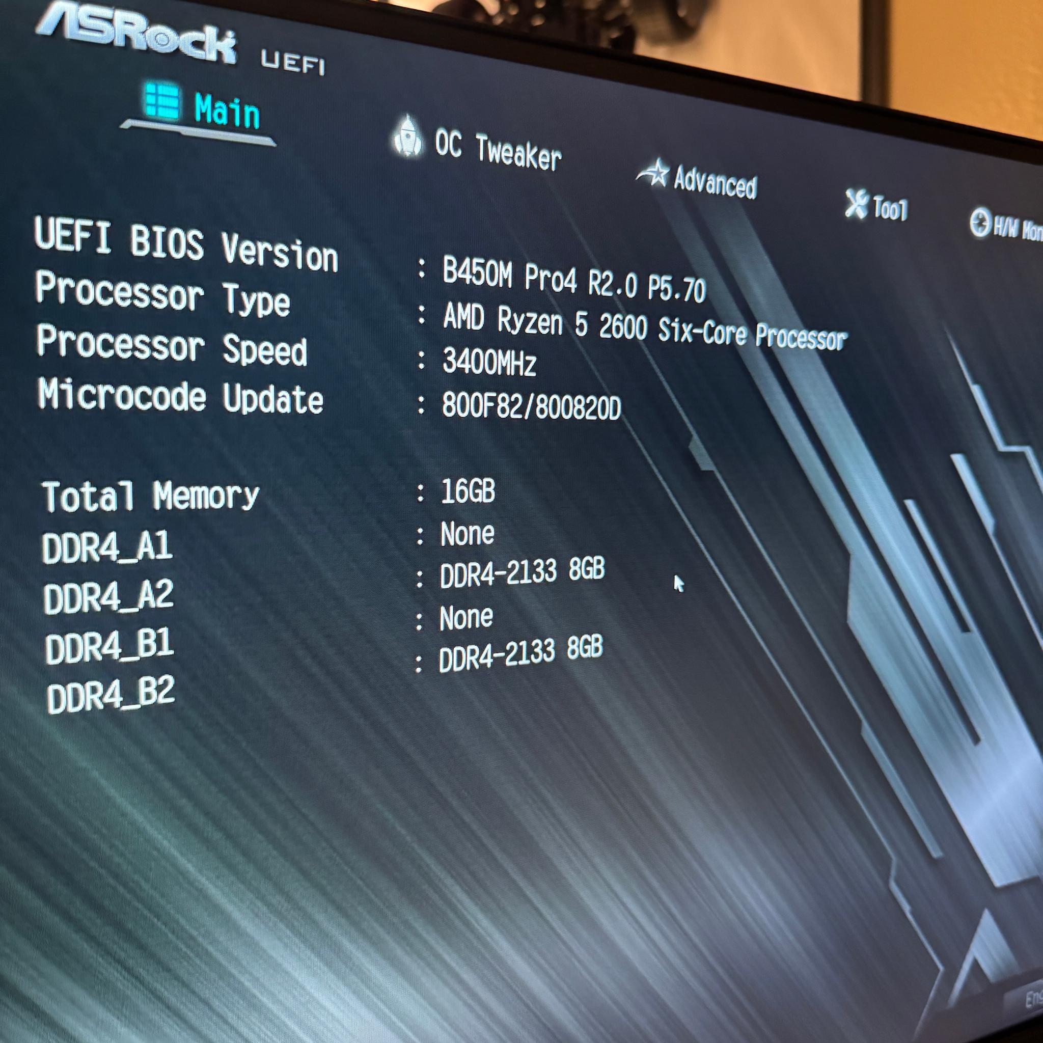 ASROCK B450M PRO4 R2.0 Socket AM4