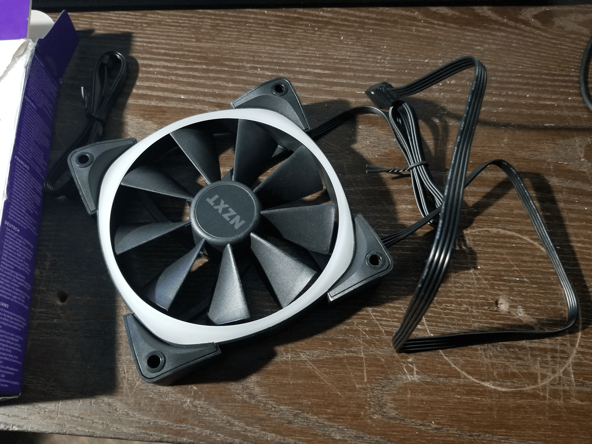 nzxt aer rgb fan 120mm