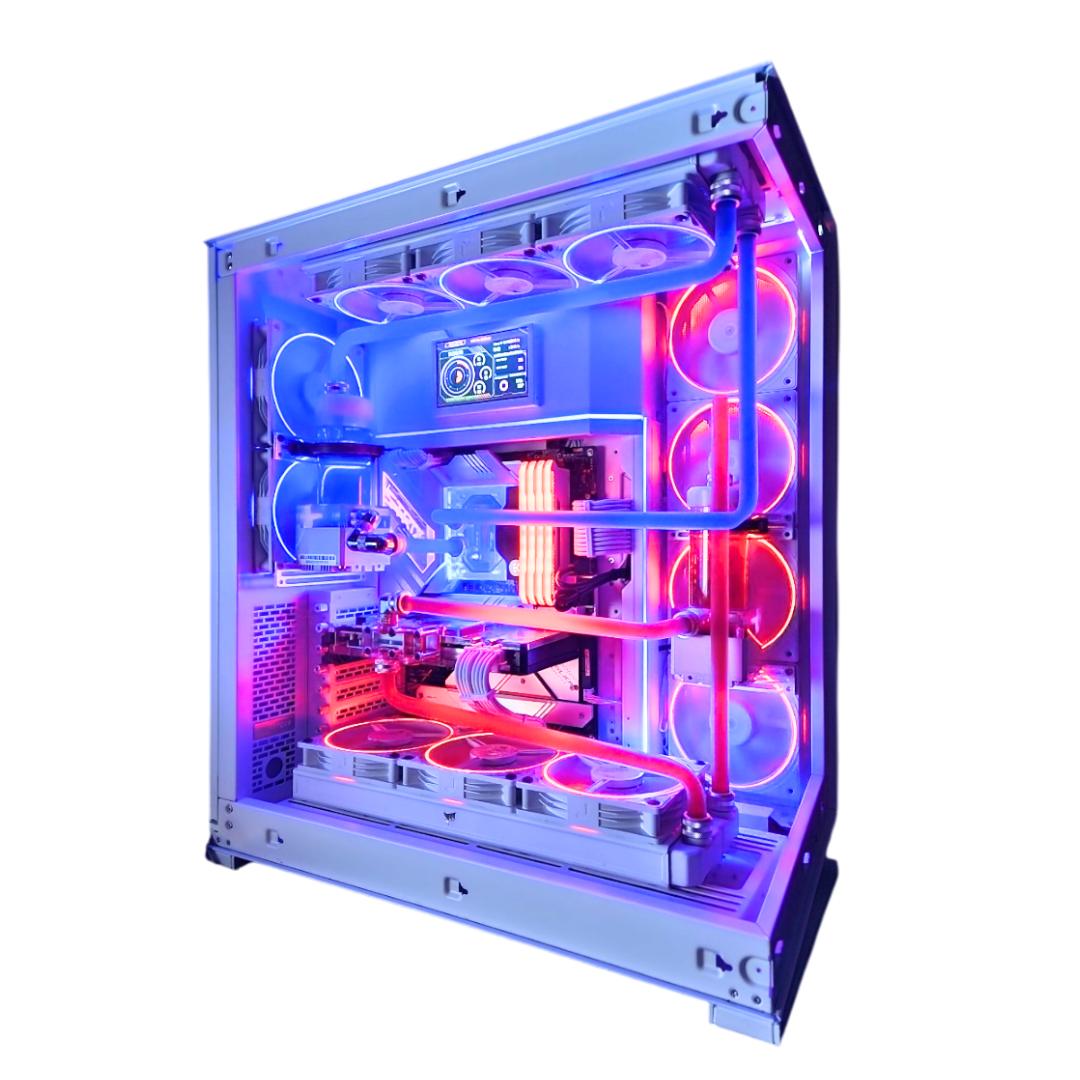 🟦 Rivals 🟥: RTX 3090 | Intel 12700k | 32GB DDR4 RAM | 2.5TB SSD | 12 RGB Fans | White Gaming PC