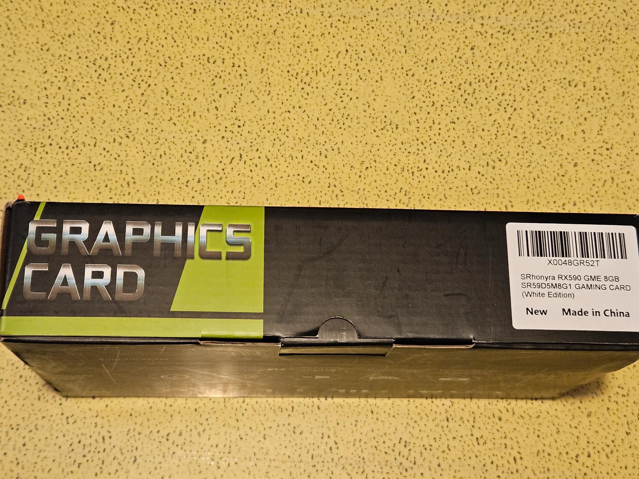 **For Sale** SRhonyra RX 590 GME 8GB White GPU