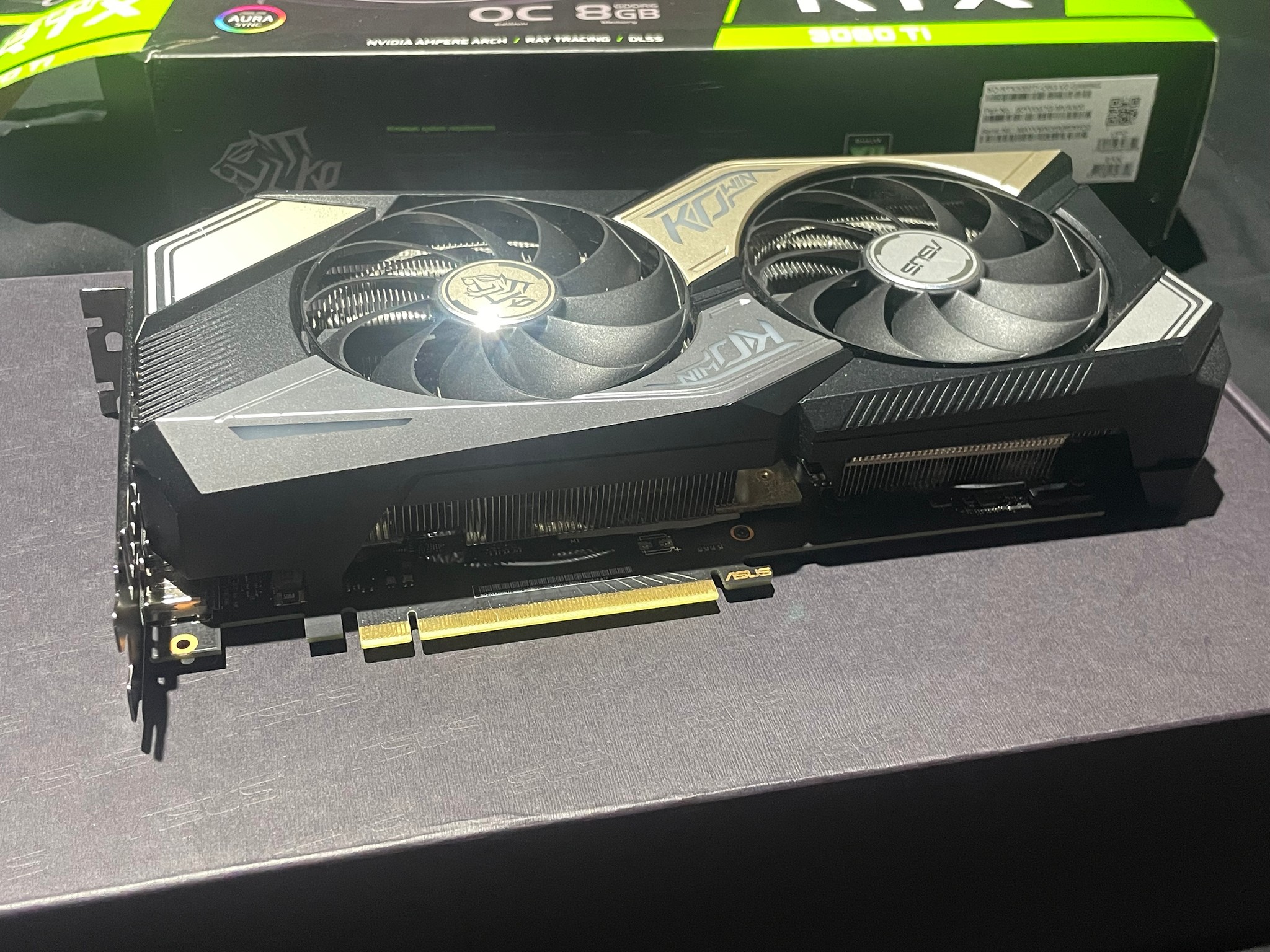 ASUS KO GeForce RTX 3060 Ti V2 OC 8GB GDDR6 Graphics Card.