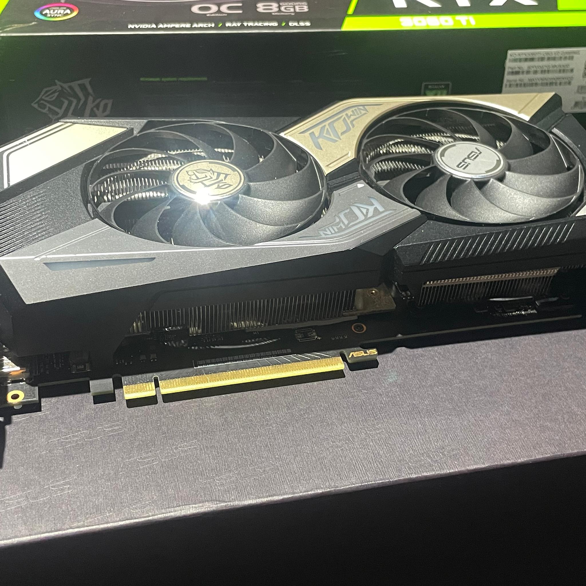 ASUS KO GeForce RTX 3060 Ti V2 OC 8GB GDDR6 Graphics Card.