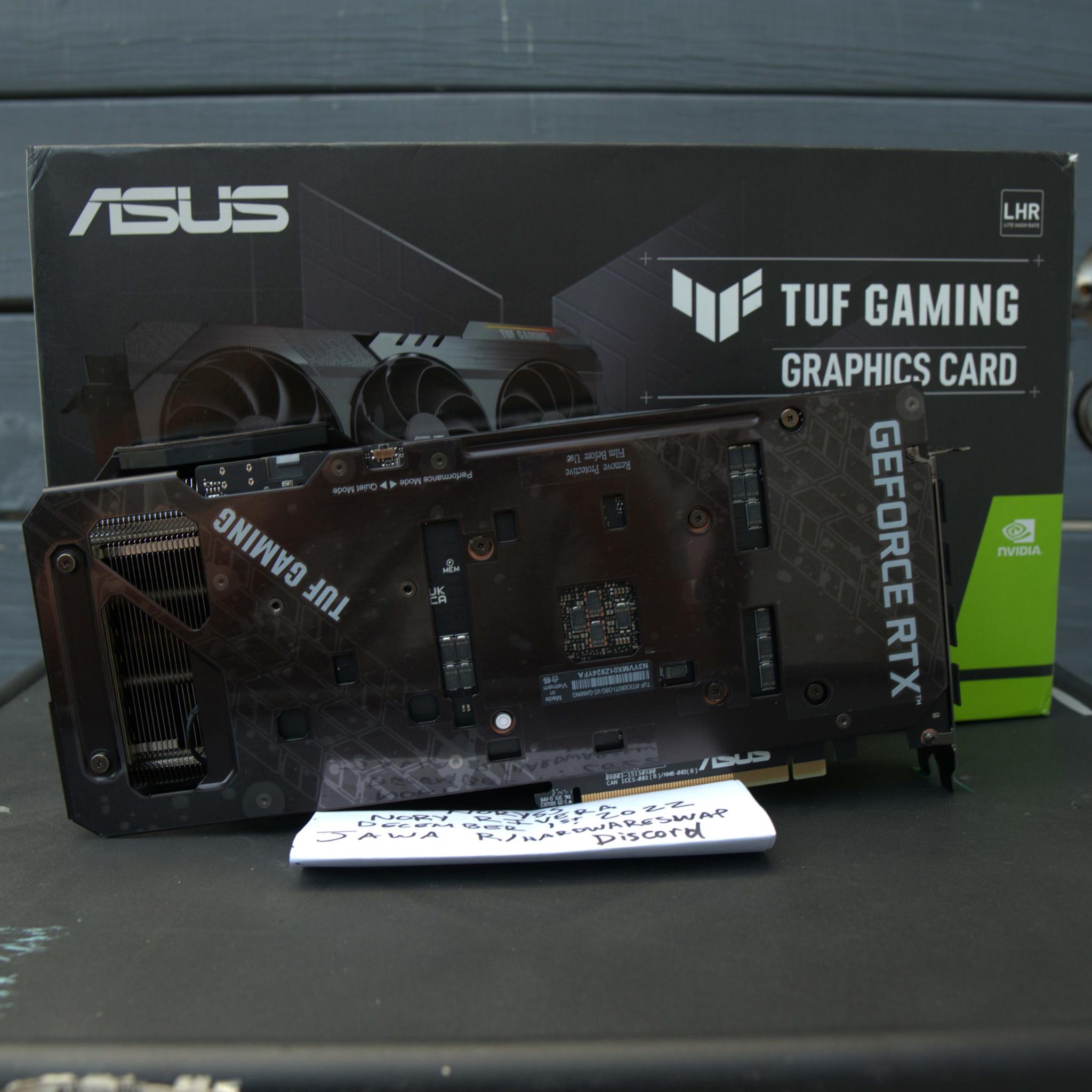 Asus TUF 3060 Ti NEW open box