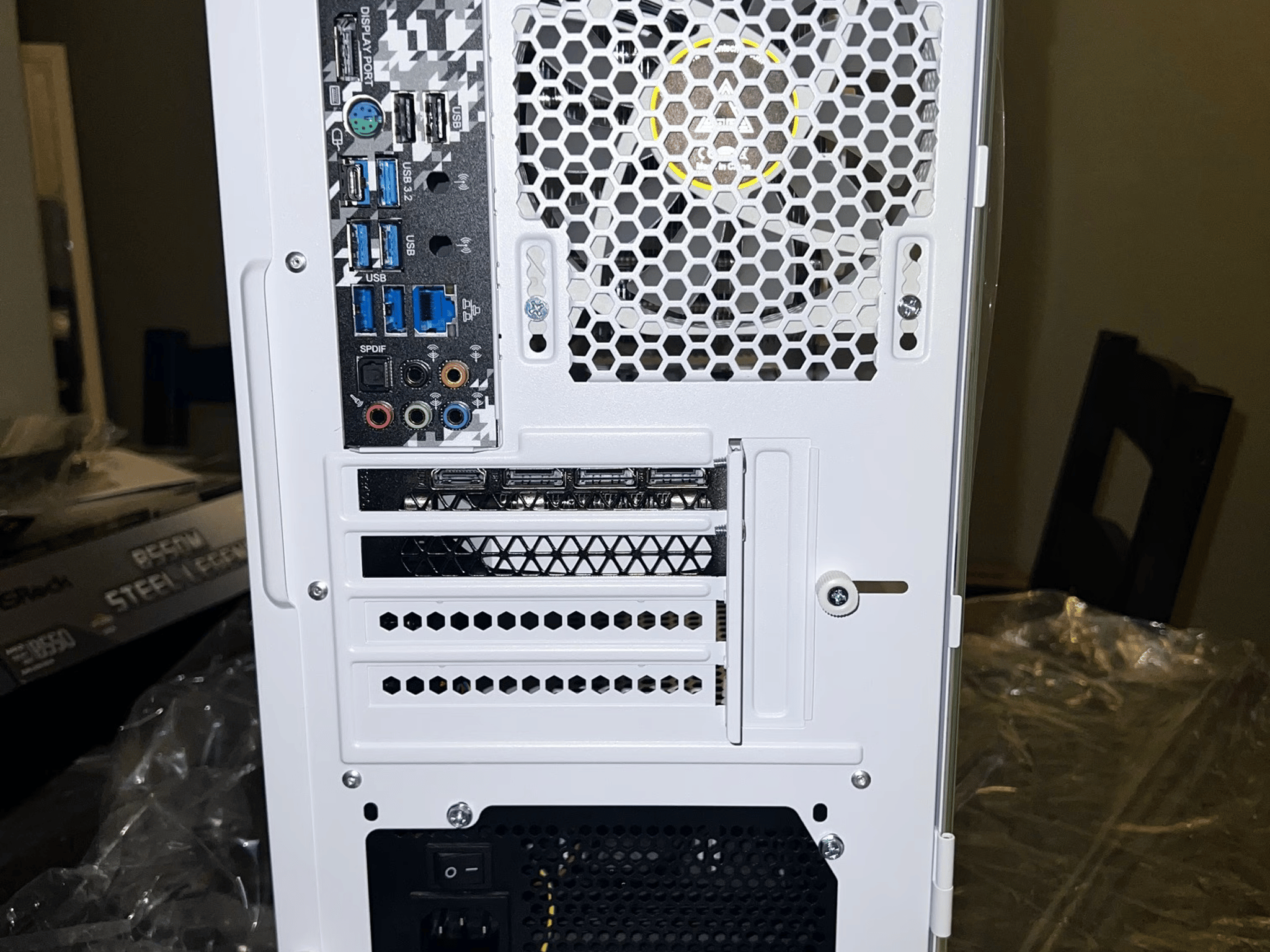 All White Custom Gaming PC | RTX 3060 + Ryzen 5 5600X