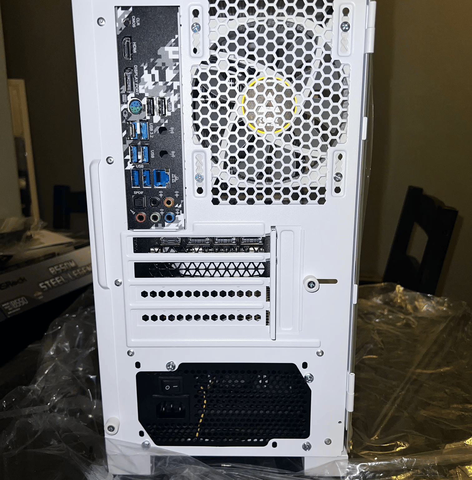 All White Custom Gaming PC | RTX 3060 + Ryzen 5 5600X