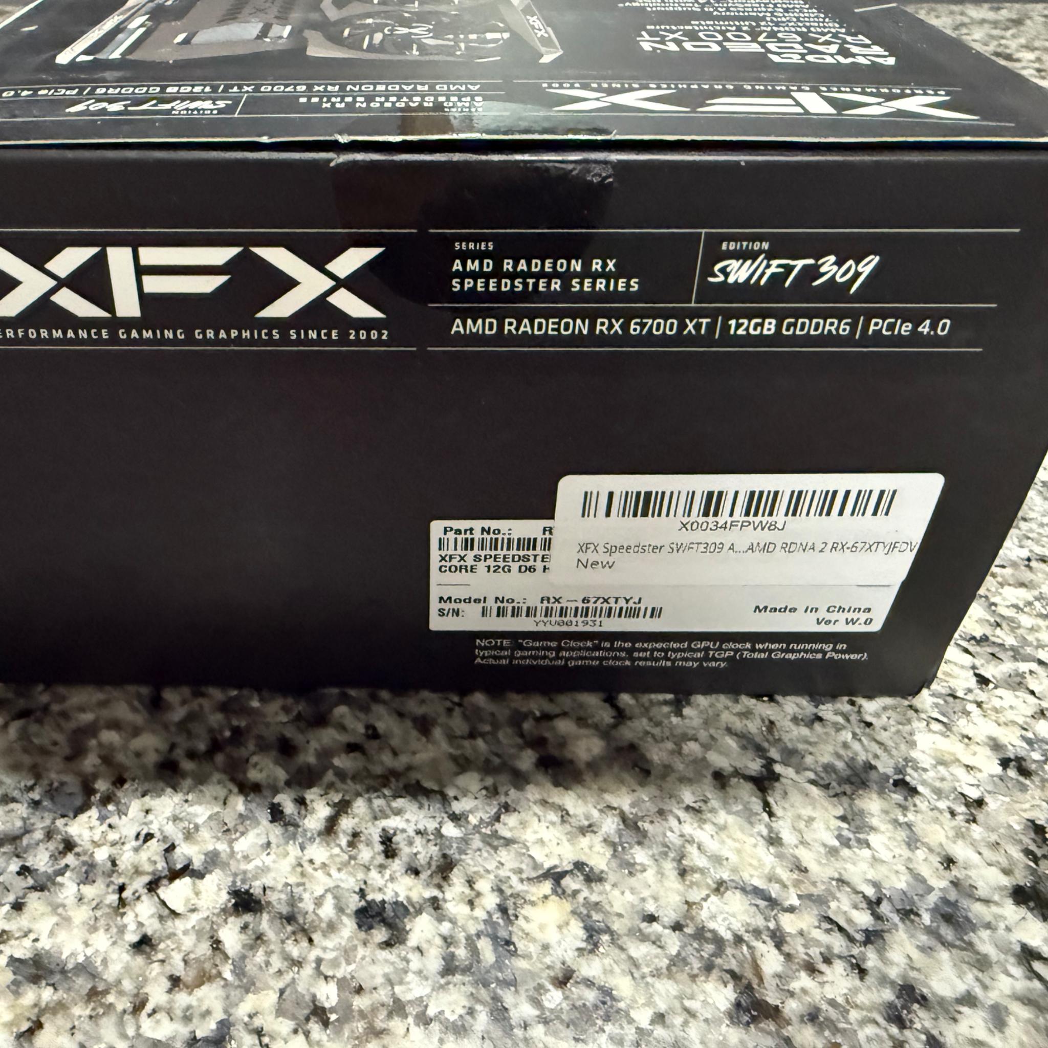 XFX RX 6700XT Speedster SWFT 309