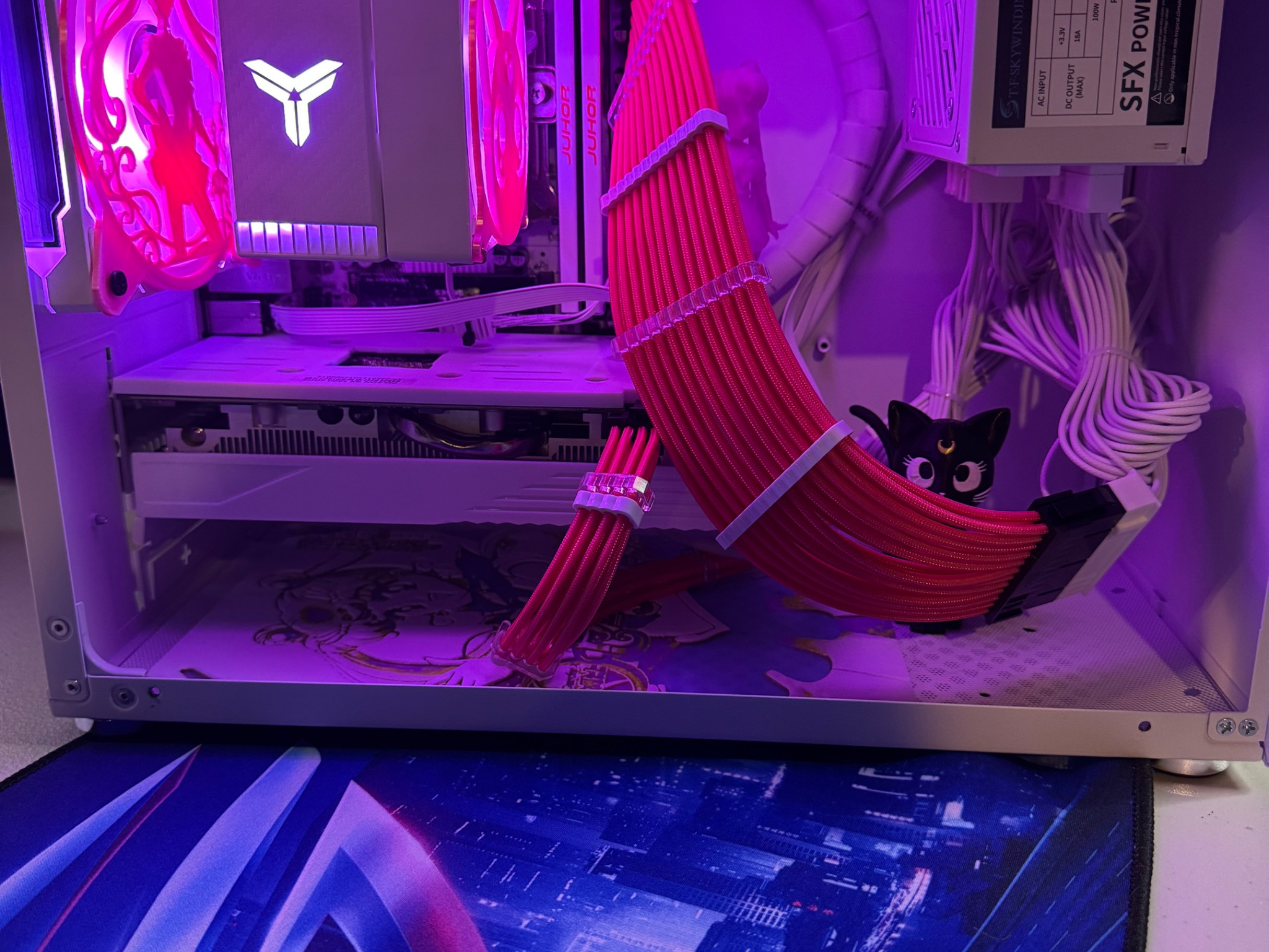 Fire Tech Labs: Anime gaming pc RYZEN 5 3600X / AMD RX 5600 / 32gb ram / 1tb nvme ssd