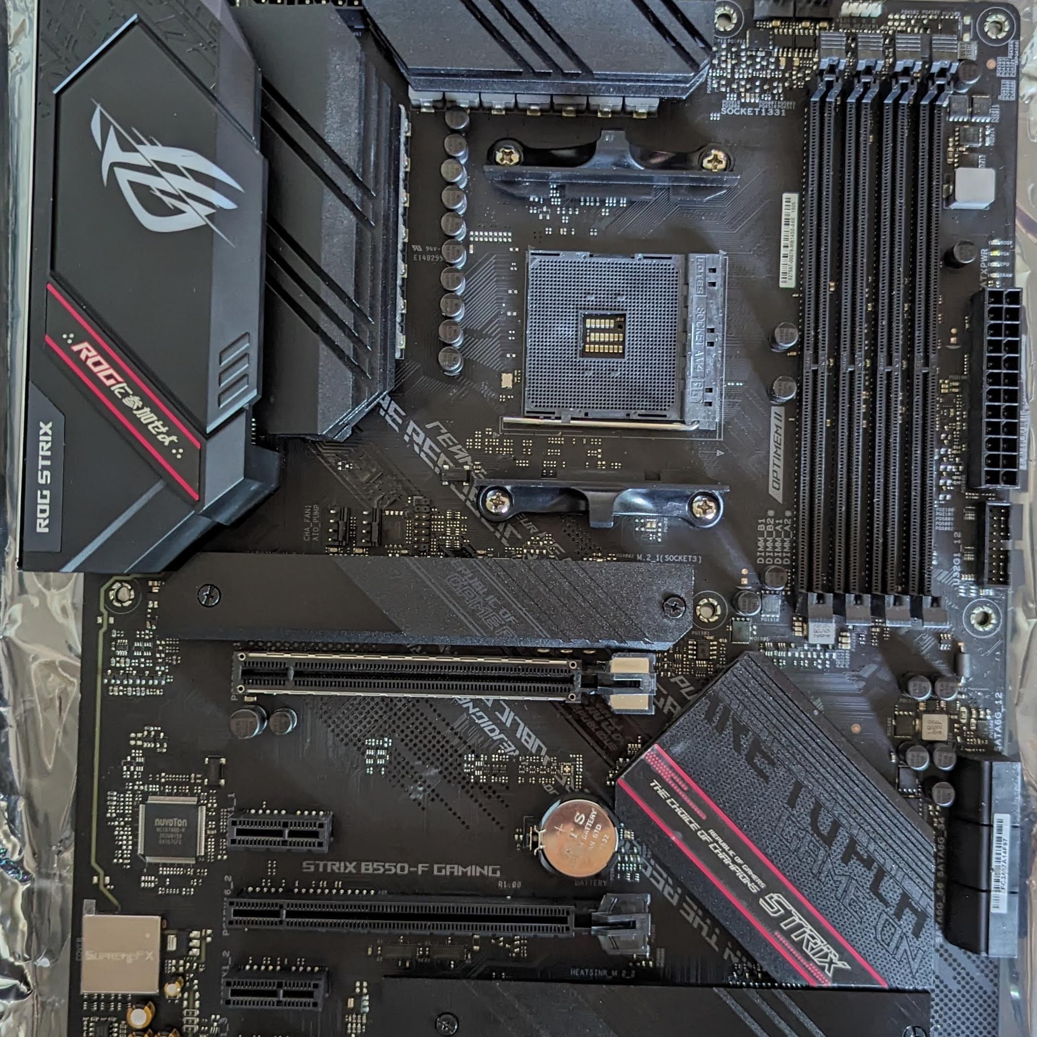 ASUS ROG STRIX B550-F ATX AM4 || w/o Wi-Fi