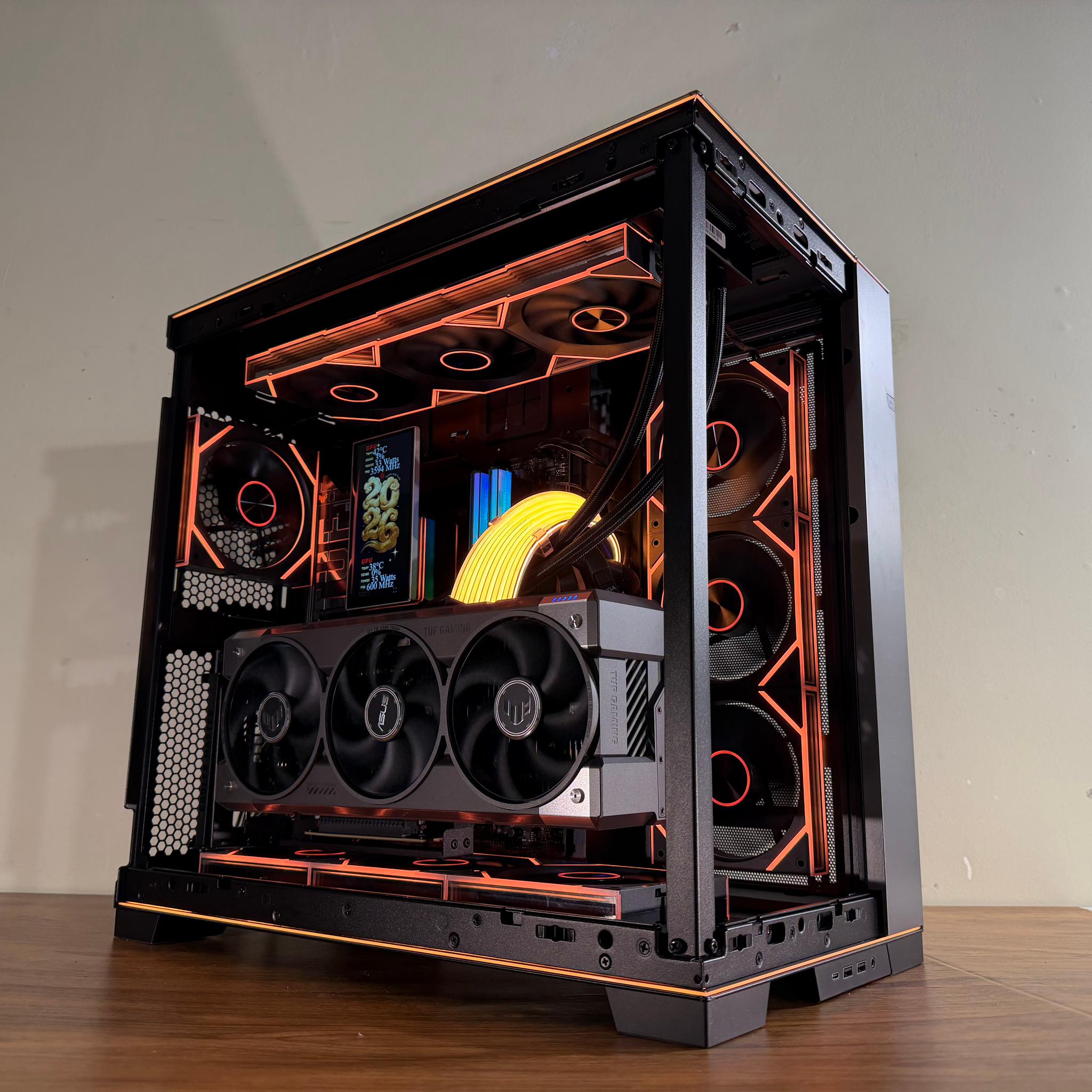 👑 APEX MIRRORSTORM SHOWCASE— 9950X3D | RTX 5080 | 32GB 8000mhz| 2tb 990 pro| 1000w PSU |