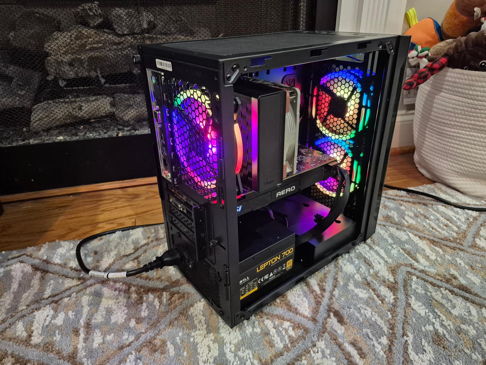 Quiet Compact Starter | Warranty Included | i5-10500T, 16GB RAM, GTX 1080 8GB, 512GB NVME, Win11