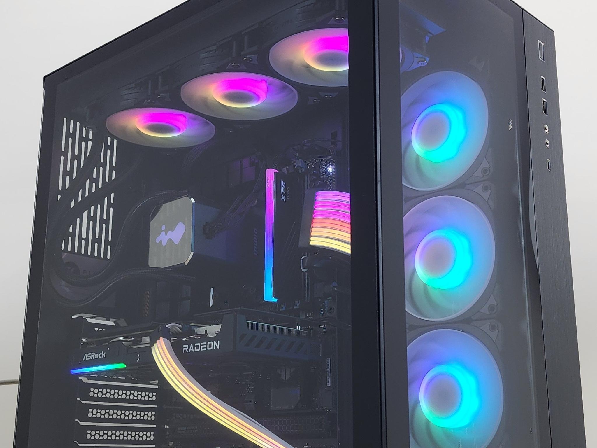 Gaming PC Ryzen 7 7700X 16GB RAM 1TB SSD RX 9060 XT 16GB Windows 11 Computer