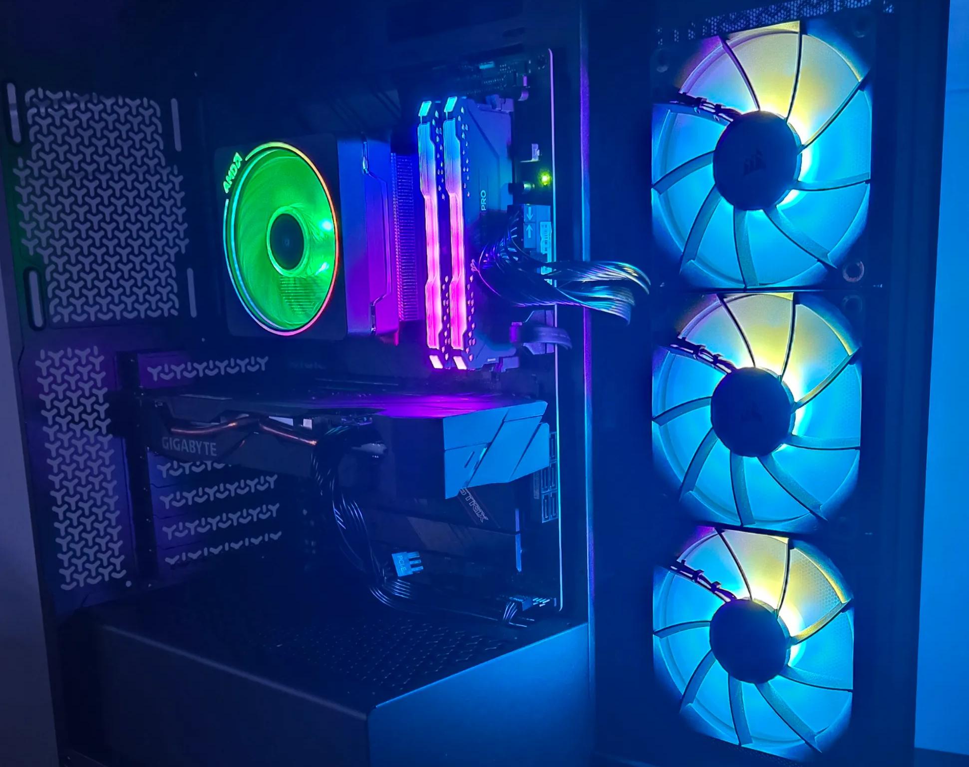 🎇 The "Shadow Falcon" Gaming PC – Ryzen 7 3700X | RTX 2060 Super | 32GB RGB! 🎮