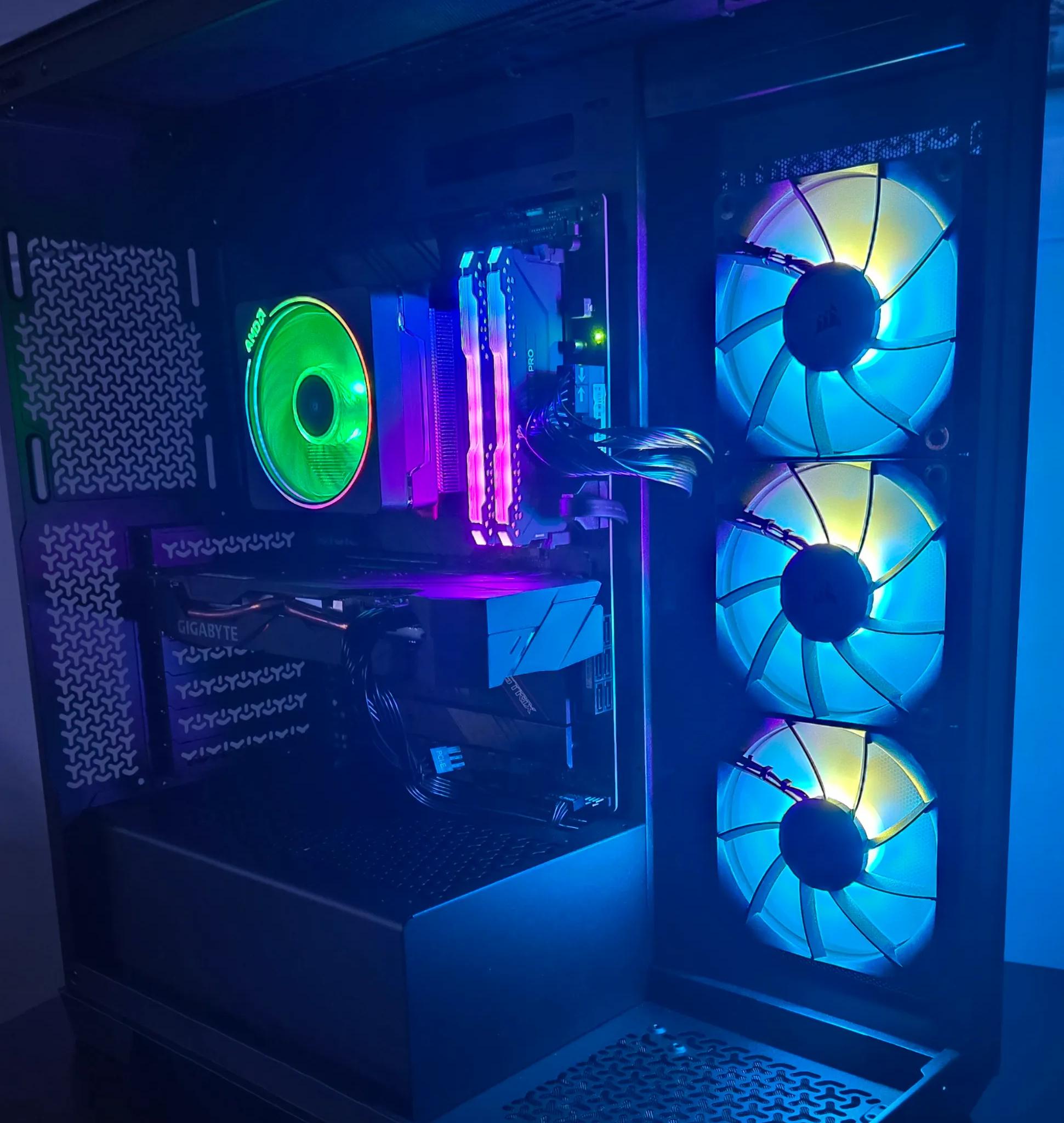 🎇 The "Shadow Falcon" Gaming PC – Ryzen 7 3700X | RTX 2060 Super | 32GB RGB! 🎮
