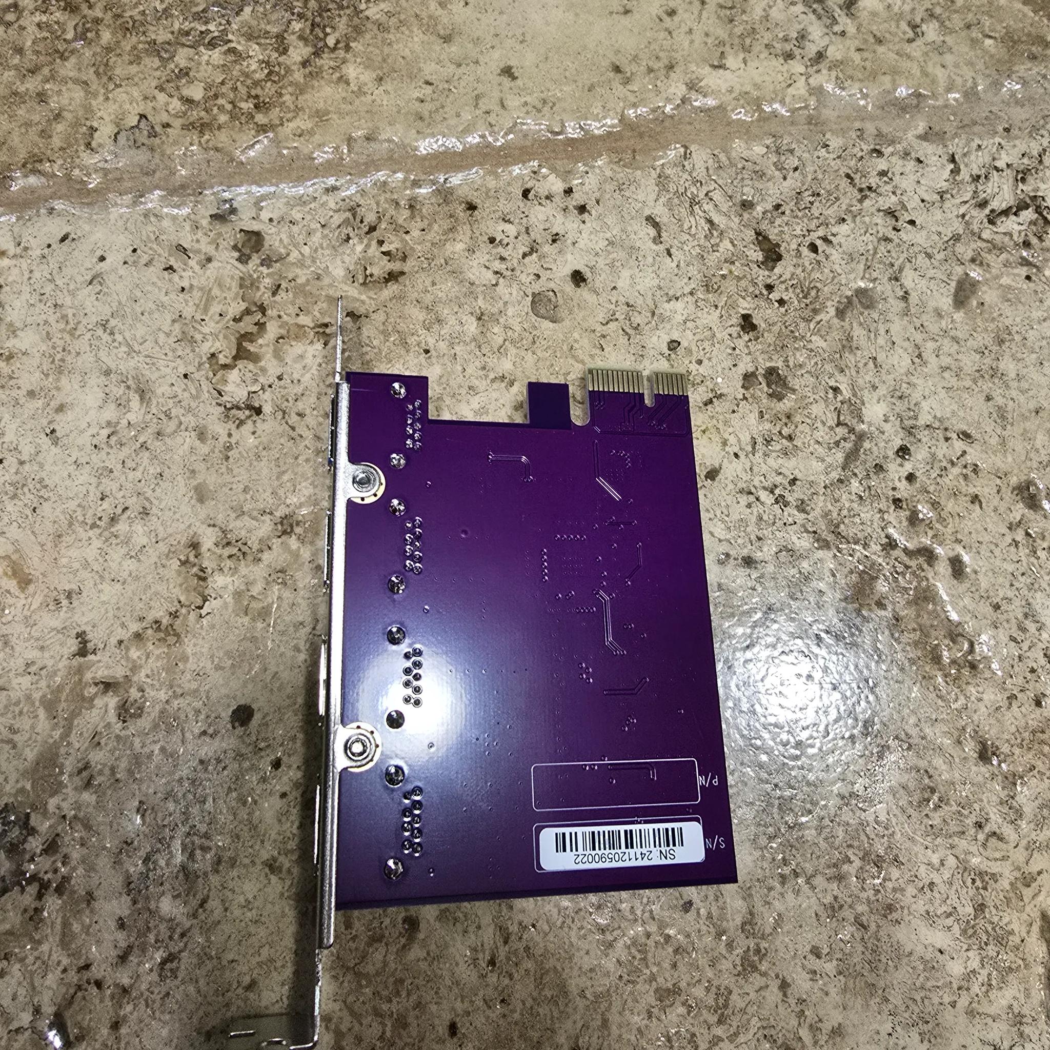 4 Ports Superspeed 5Gbps USB 3.0 PCI Express Expansion Card