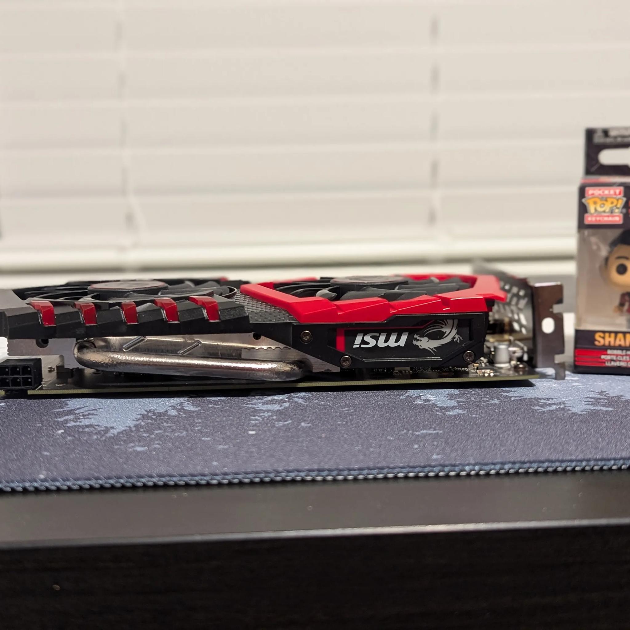Nvidia GTX 1050 ti - 4GB DDR5, MSI, Dual-Fan Model
