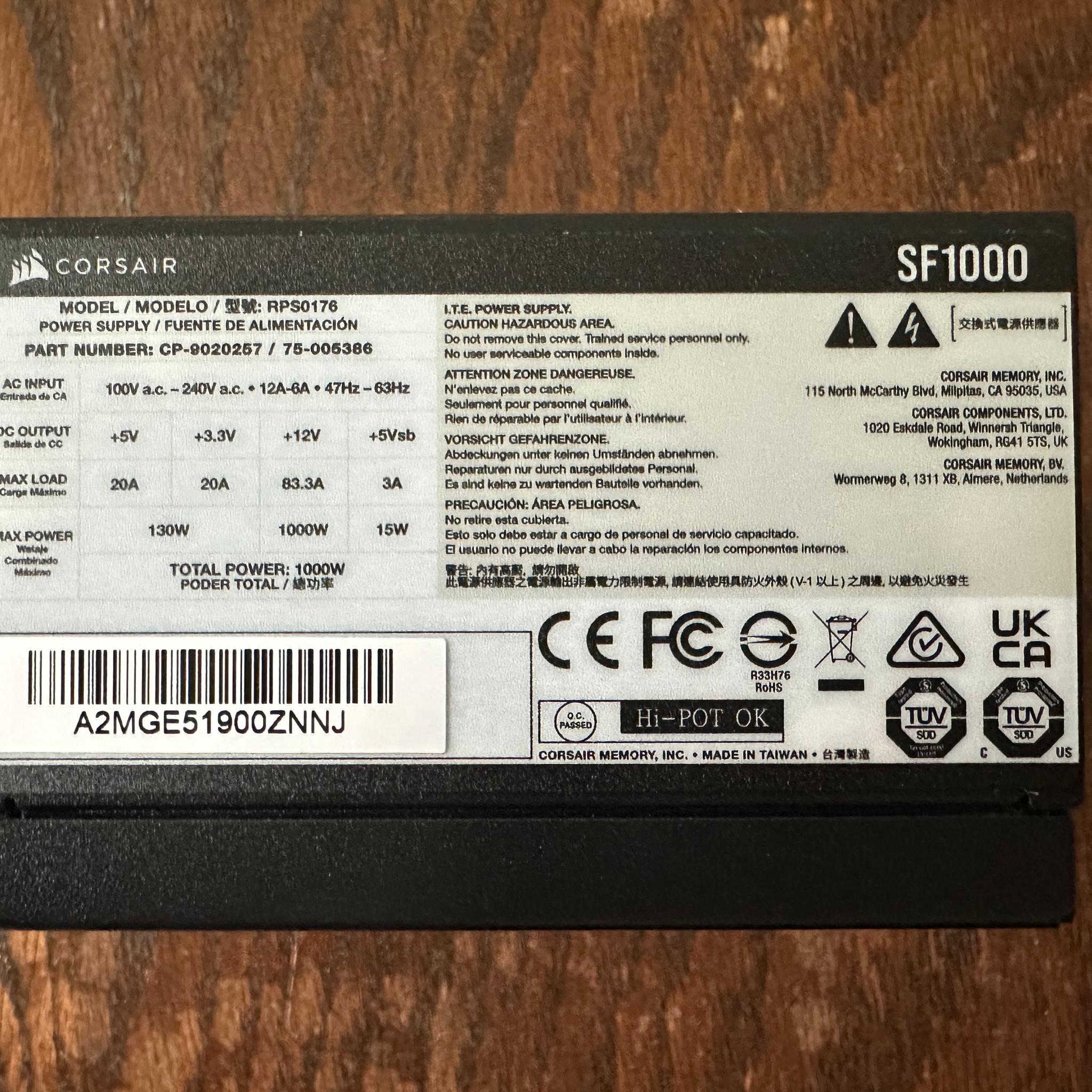 Corsair SF1000L