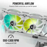 CORSAIR iCUE SP120 RGB Elite Performance 120mm White PWM