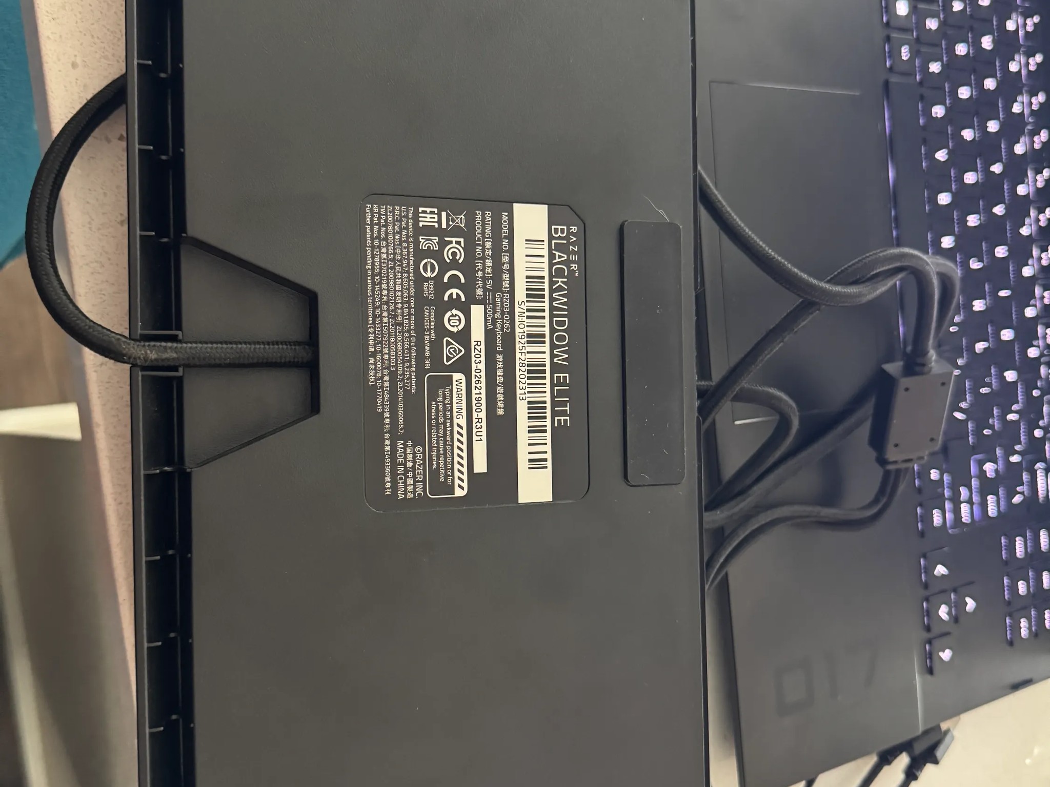 Razer BlackWidow Elite Mechanical Gaming Keyboard