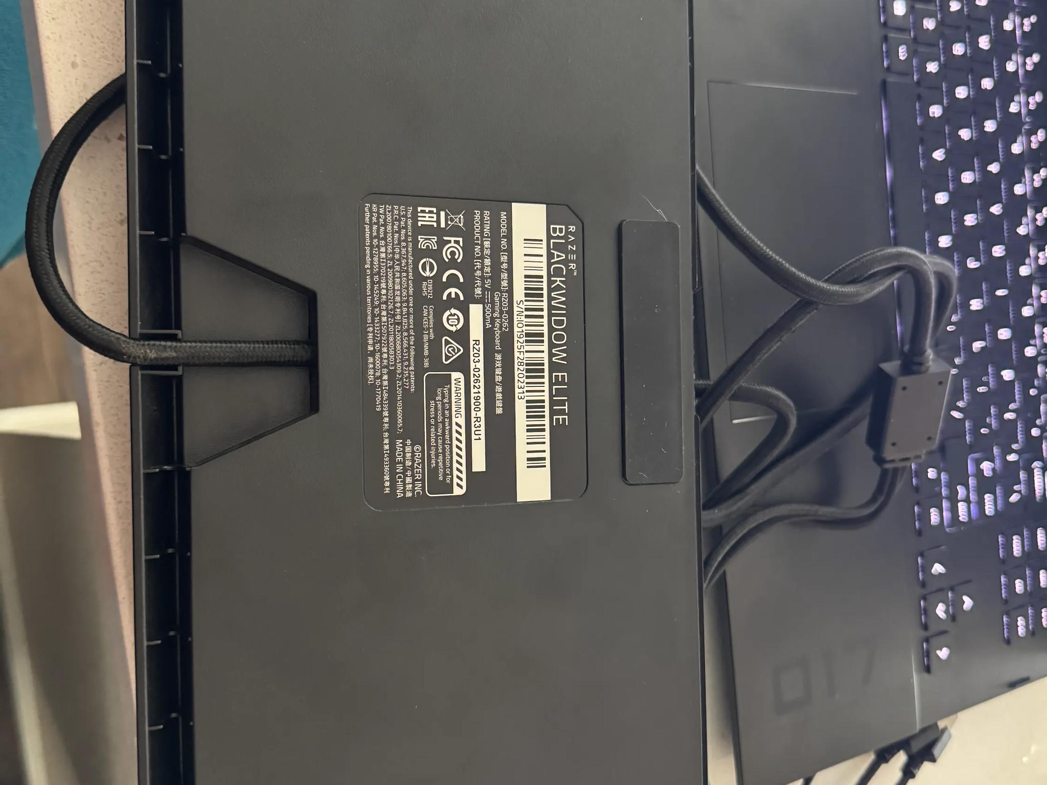Razer BlackWidow Elite Mechanical Gaming Keyboard