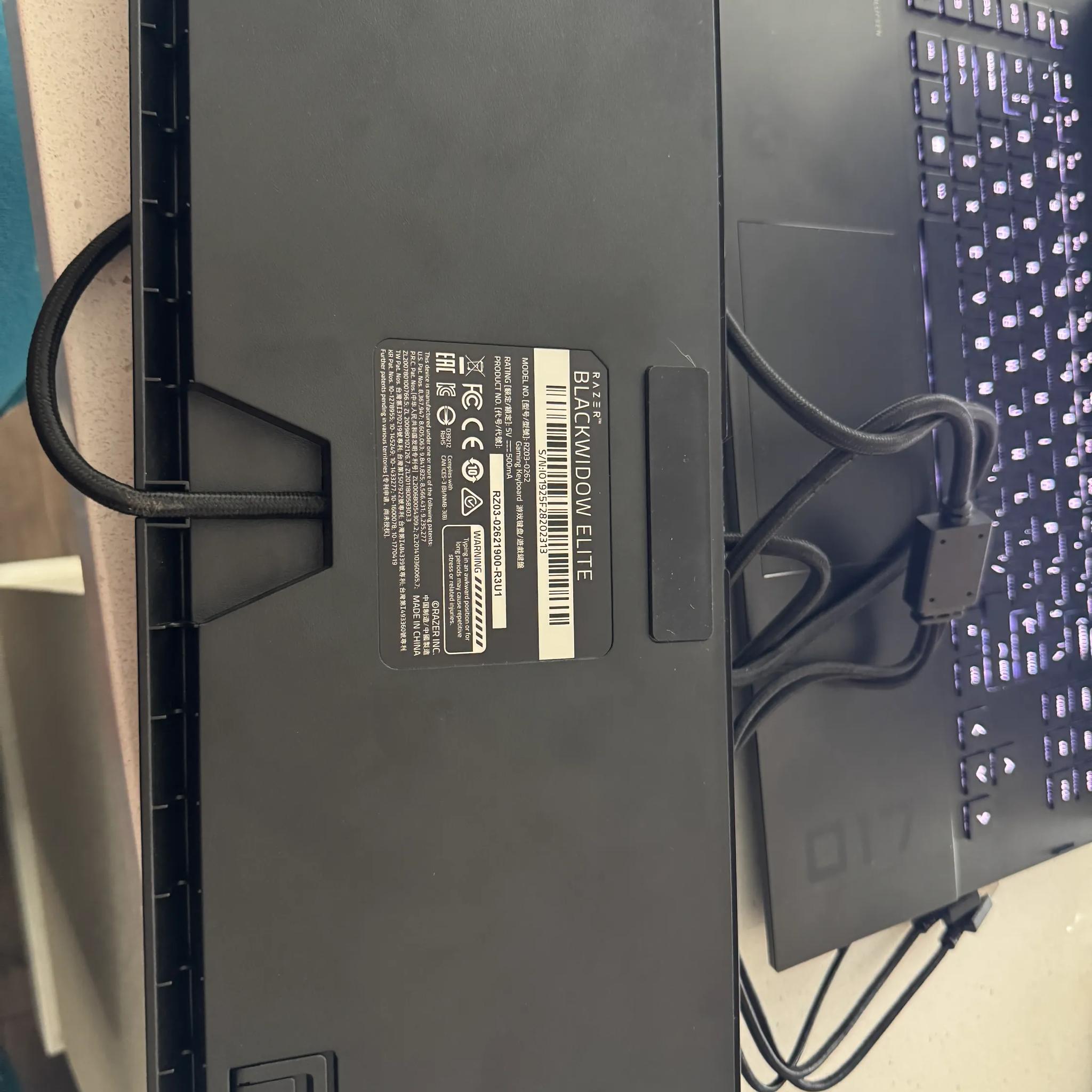 Razer BlackWidow Elite Mechanical Gaming Keyboard