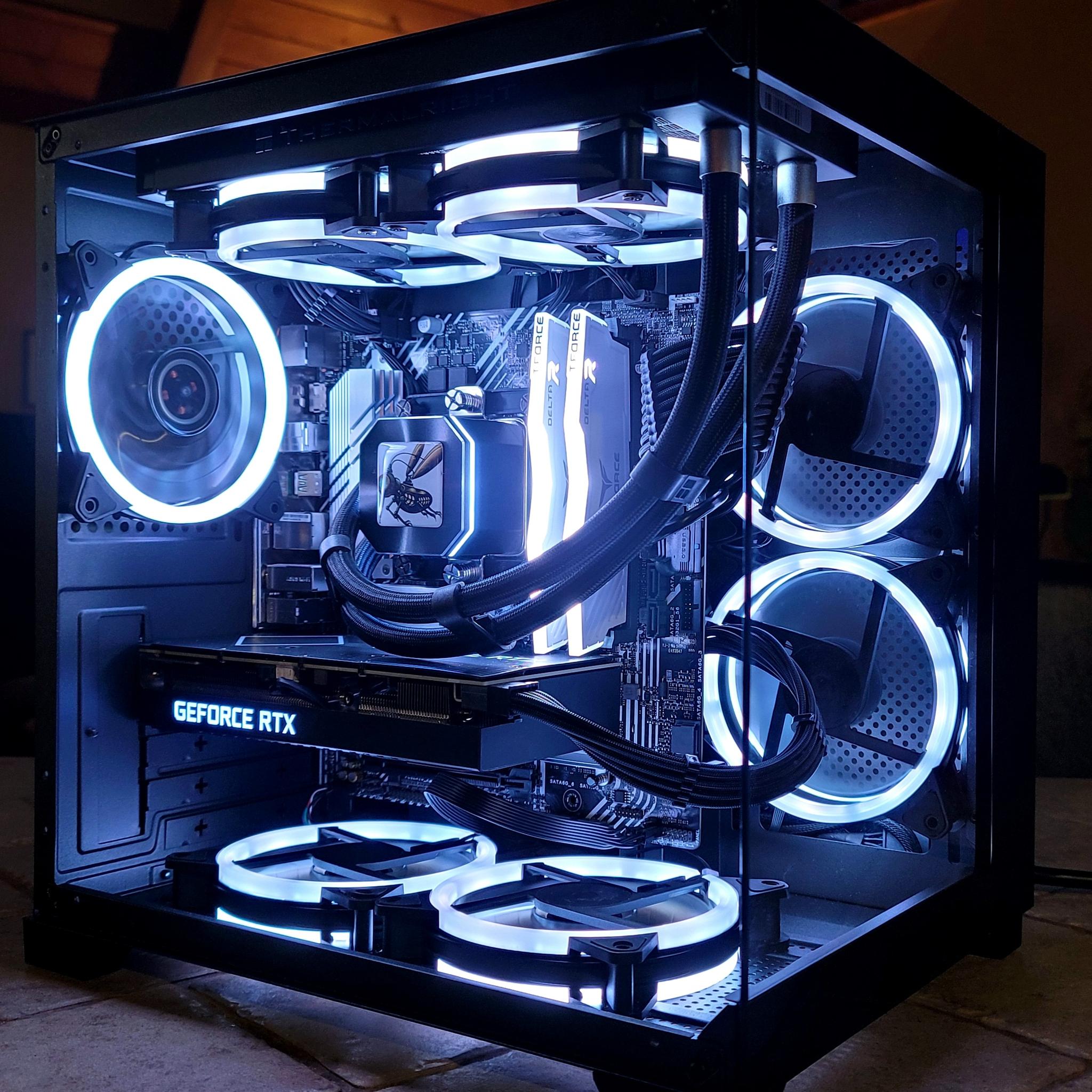 Sapphire II: i7 11700k, RTX 3060TI, 1.25 Gb SSDs, Water Cooled, 700W, WiFi