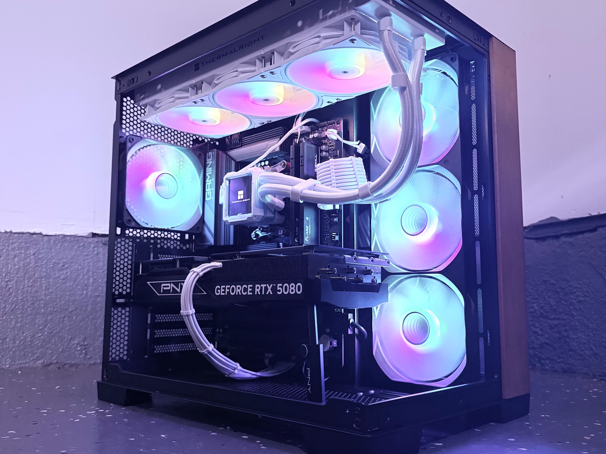 🌈"Astral Timber"🪵| 4k Gaming | RTX 5080 16GB | Ryzen 7 7800X3d | 32B DDR5 Ram | 2TB Storage