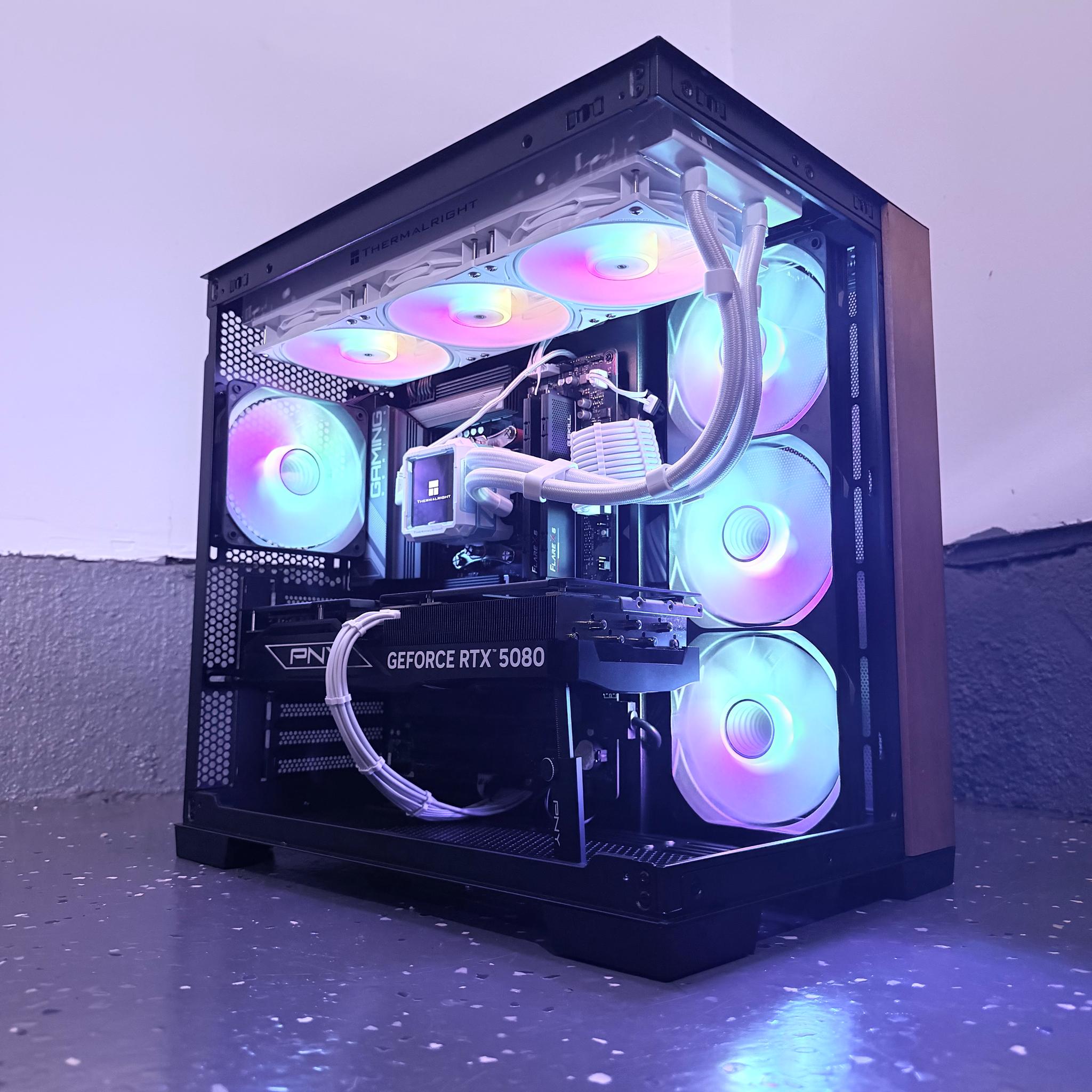 🌈"Astral Timber"🪵| 4k Gaming | RTX 5080 16GB | Ryzen 7 7800X3d | 32B DDR5 Ram | 2TB Storage