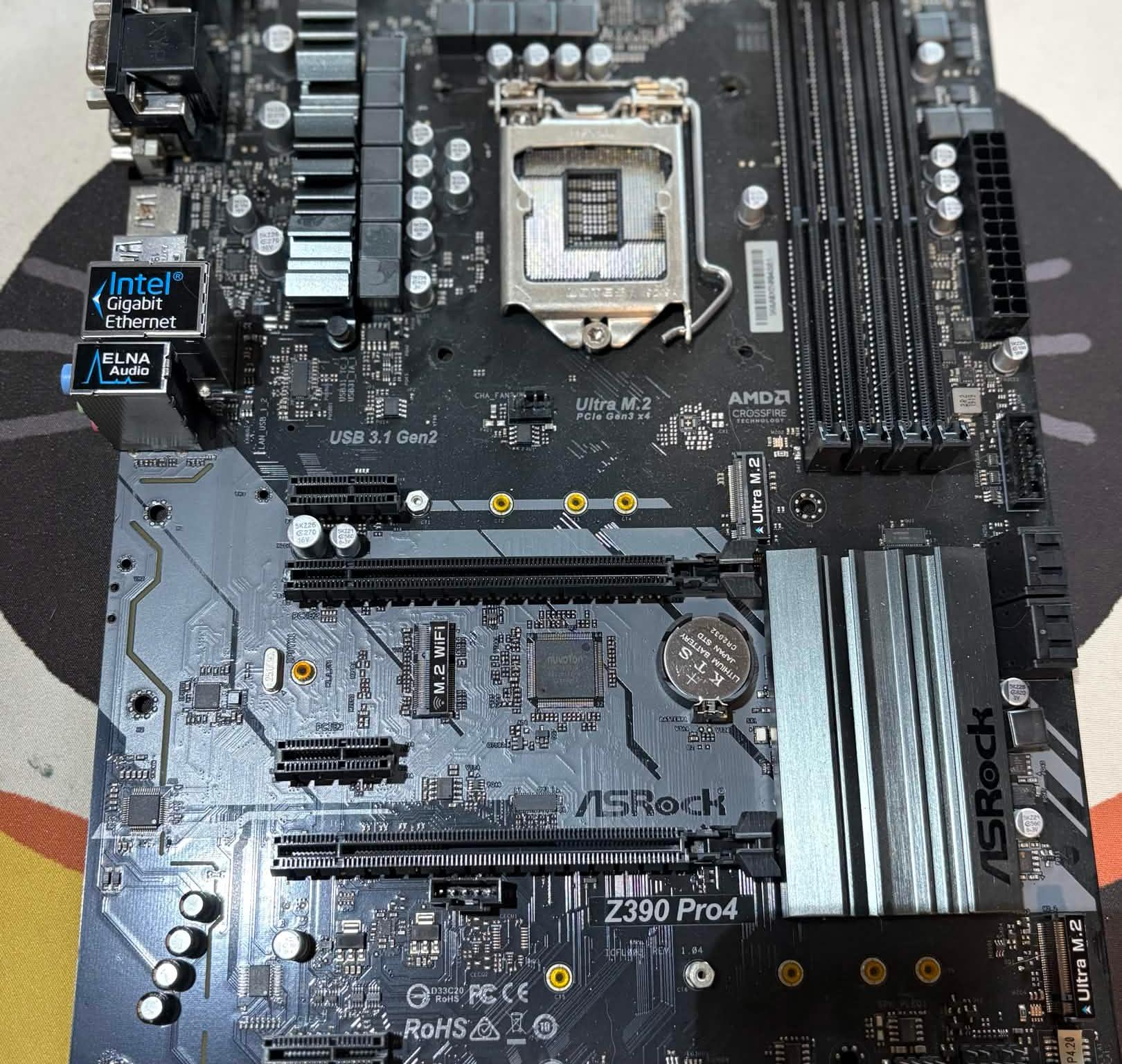 ASRock Z390 Pro4 ATX LGA1151 Motherboard