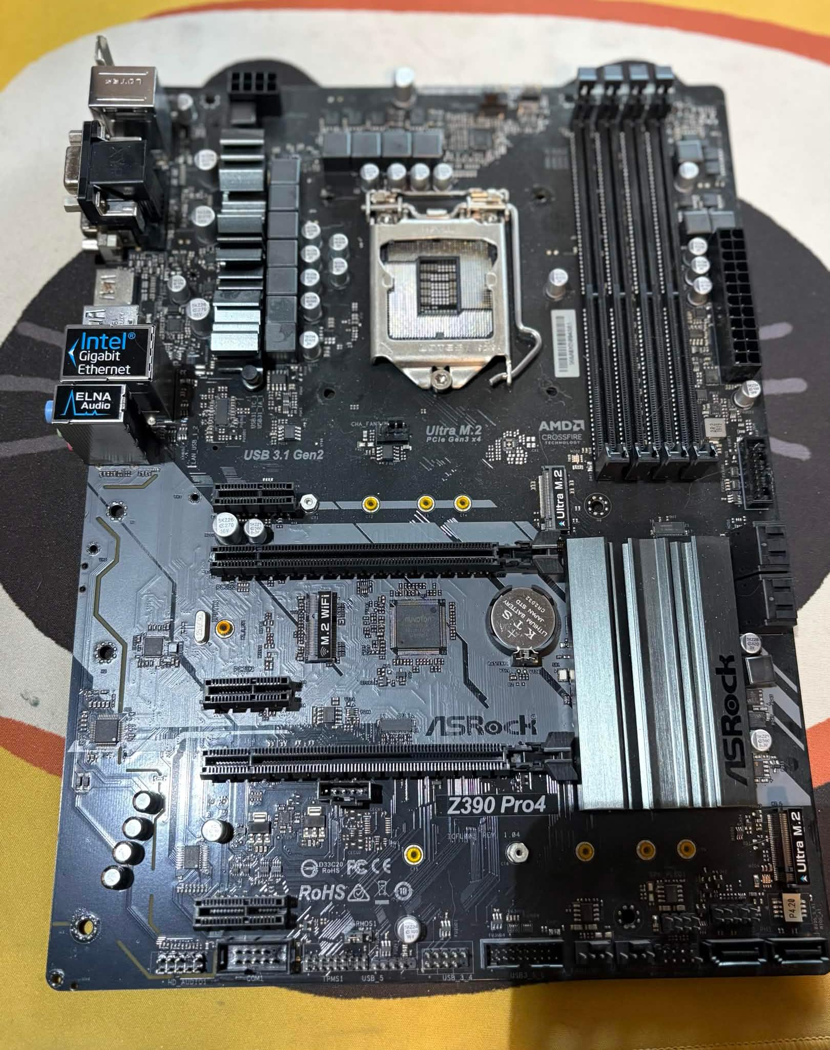 ASRock Z390 Pro4 ATX LGA1151 Motherboard