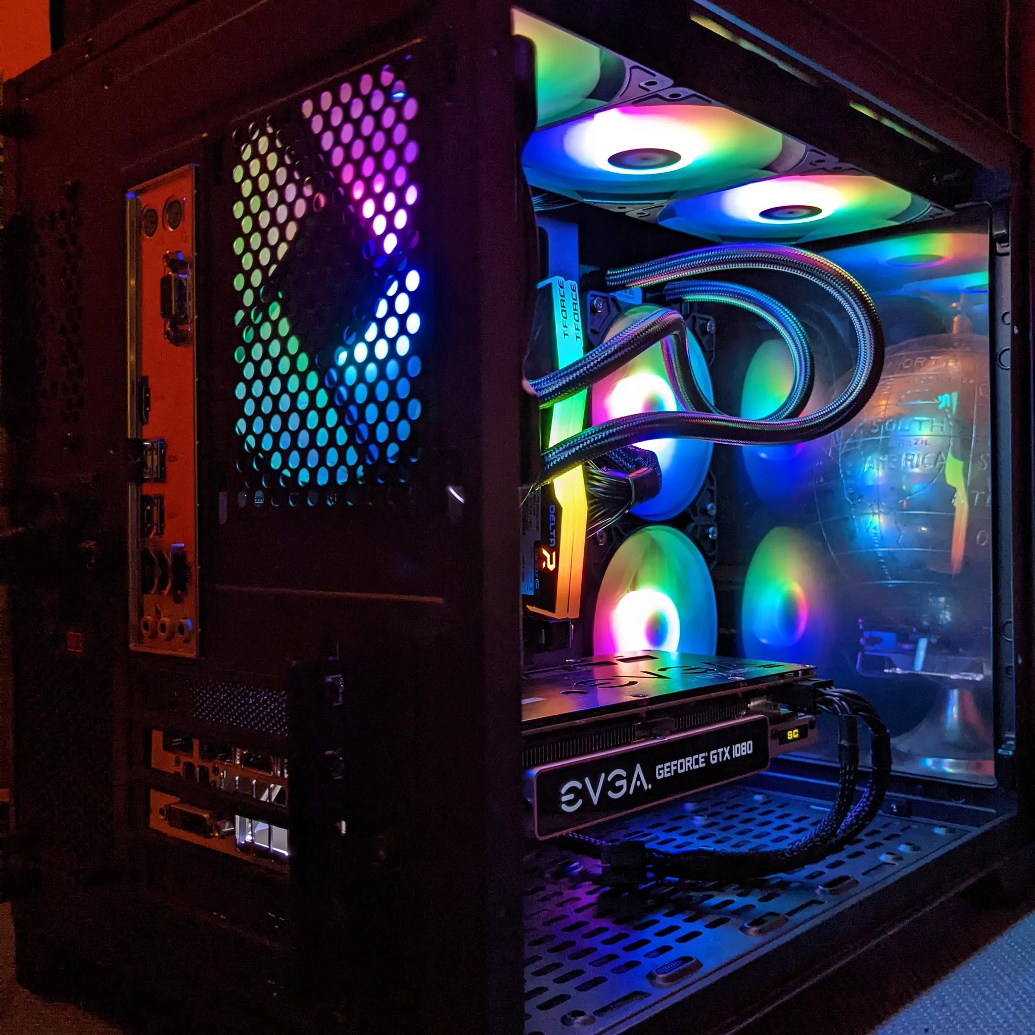 Shinjuku II⚡️| GTX 1080 8GB| Ryzen 5| 16GB TFORCE RGB DDR4| 1TB SSD| Windows 11 Pro