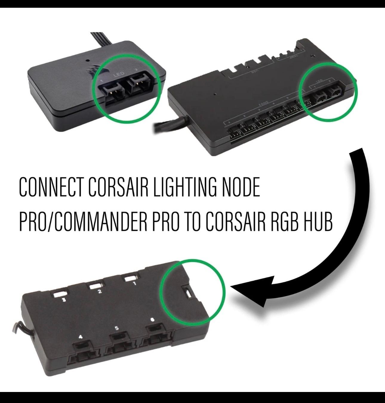 Corsair 3 Pin RGB Extension Cable 23” Inch ( SHIP TODAY )
