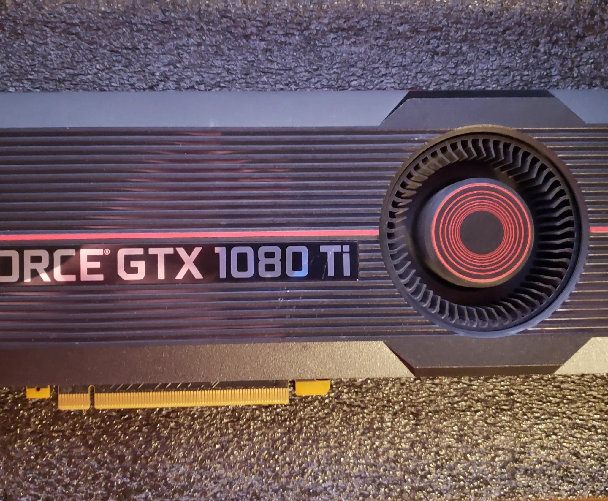 HP GTX 1080 Ti graphics card