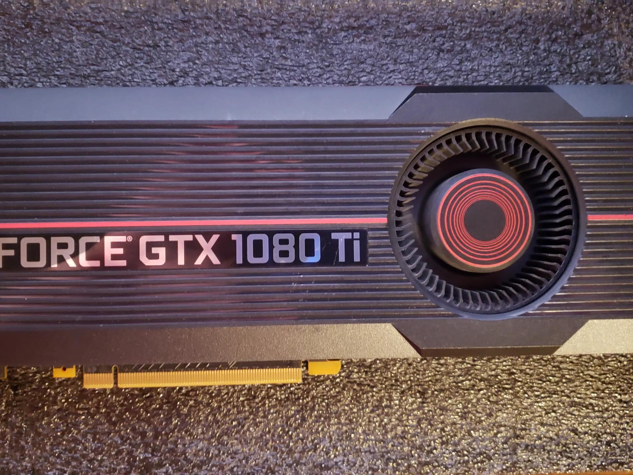 HP GTX 1080 Ti graphics card